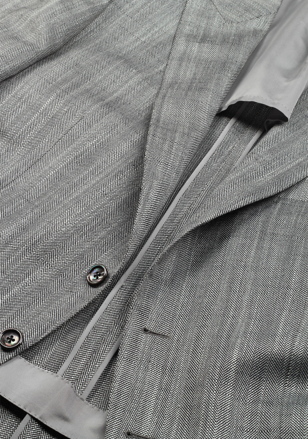 TOM FORD O'Connor Silver Sport Coat Size 54 / 44R U.S. Silk Mohair Fit Y