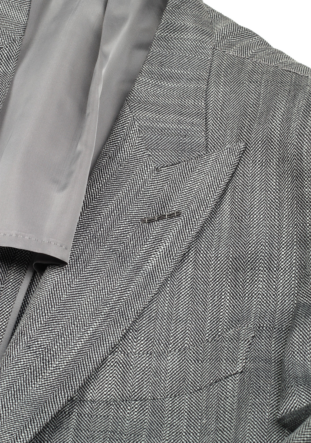 TOM FORD O'Connor Silver Sport Coat Size 54 / 44R U.S. Silk Mohair Fit Y