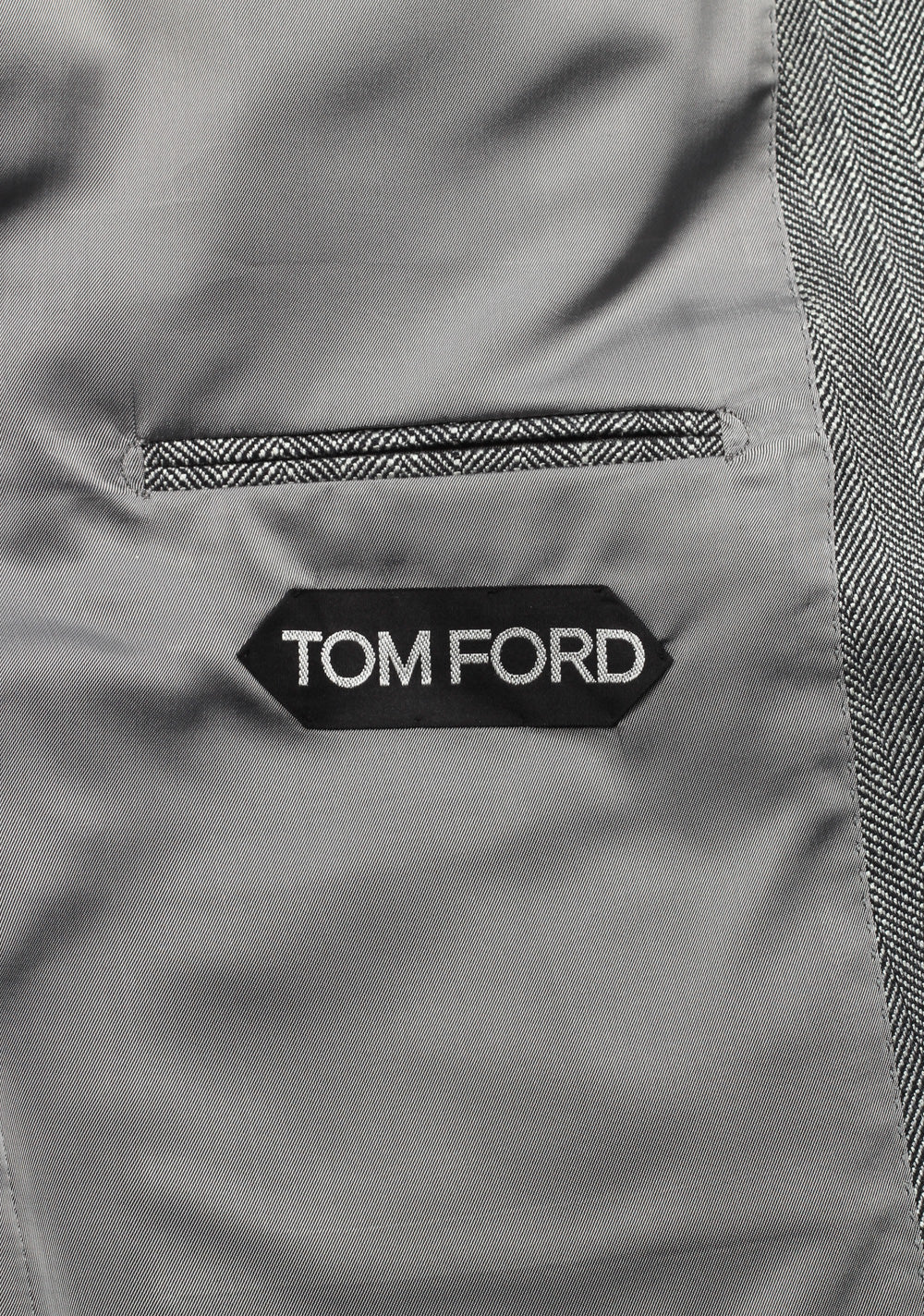 TOM FORD O'Connor Silver Sport Coat Size 54 / 44R U.S. Silk Mohair Fit Y