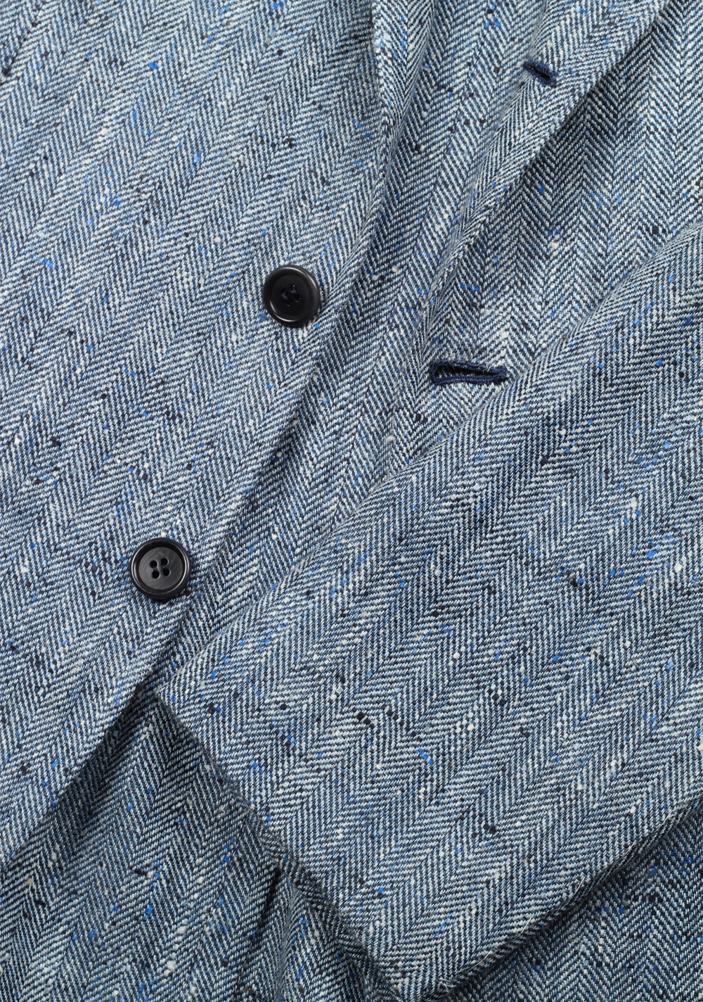 Orazio Luciano Blue Sport Coat Size 50 / 40R U.S. In Linen Silk