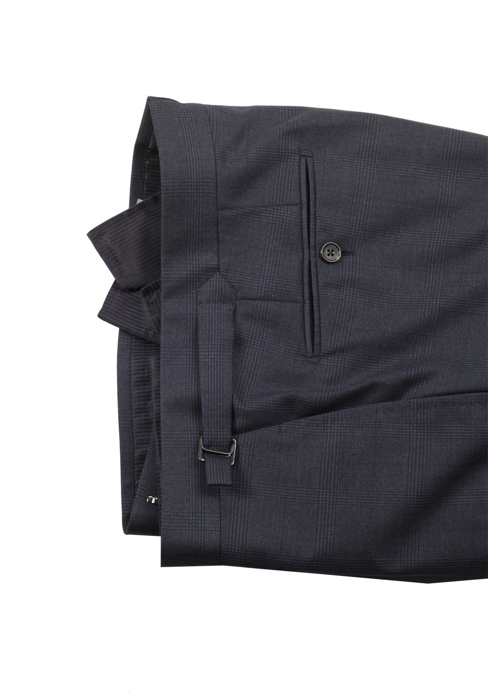 TOM FORD O'Connor Checked Navy Suit Size 48L / 38L U.S. Wool Fit Y