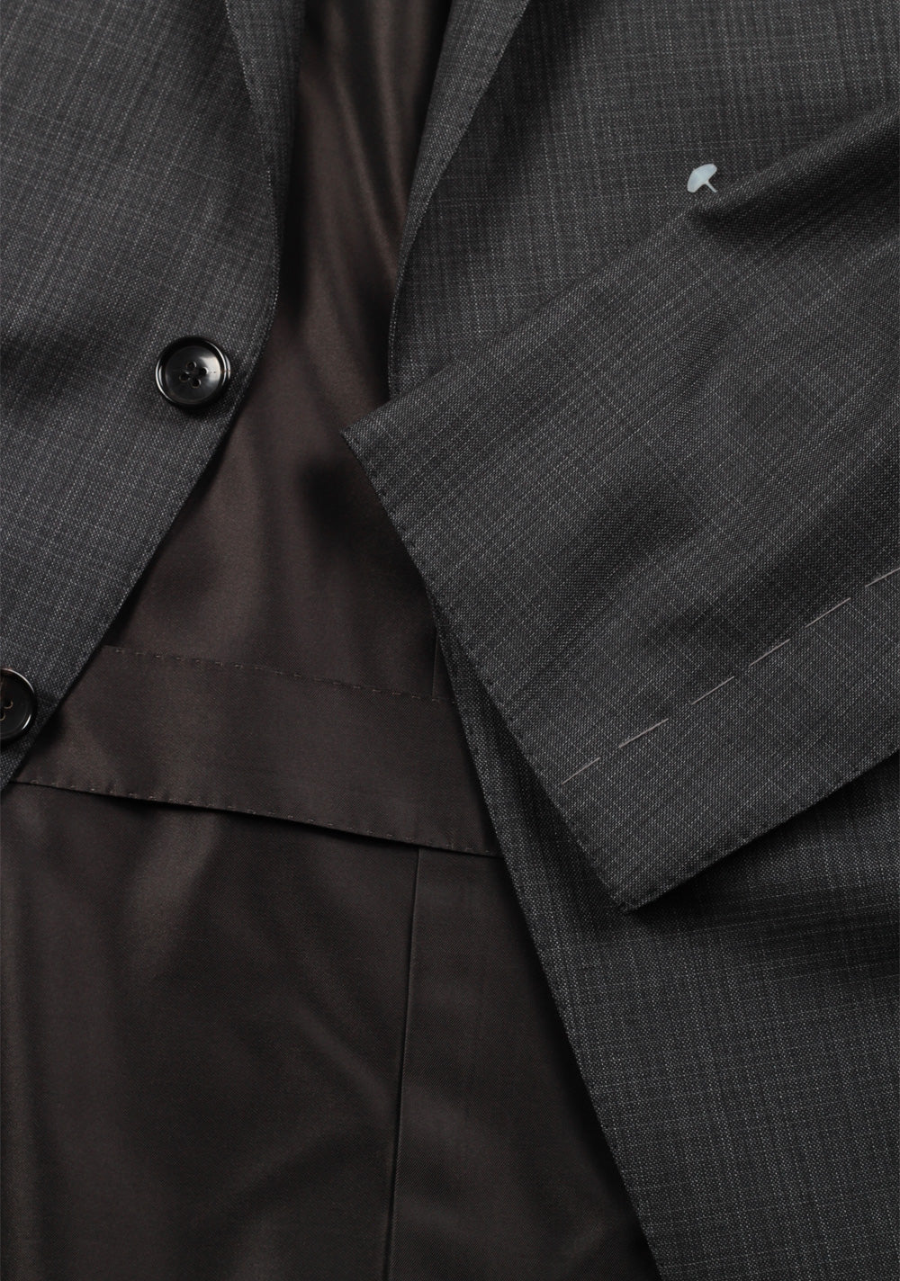 TOM FORD O'Connor Checked Gray Suit Size 56 / 46R U.S. Wool Fit Y