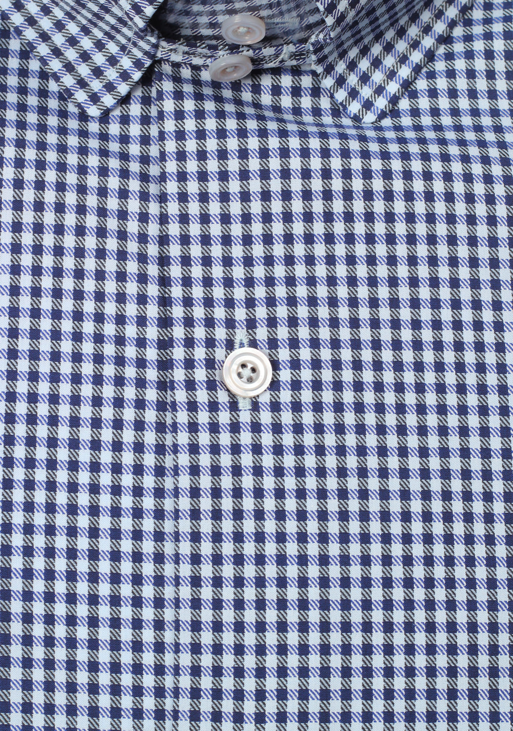 TOM FORD Checken Blue / White Shirt Size 39 / 15,5 U.S.