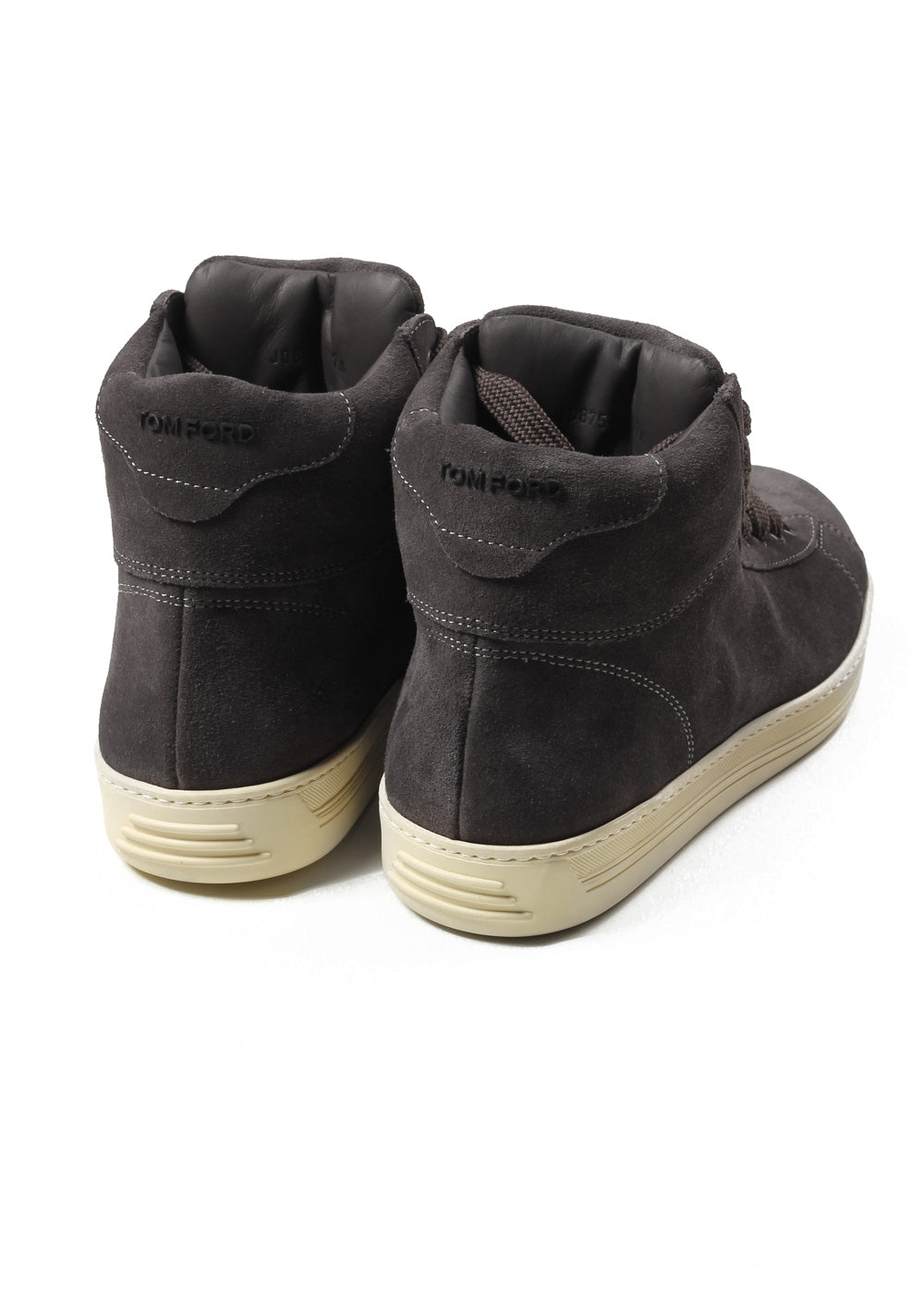 TOM FORD Russel High Top Gray Suede Sneaker Shoes Size 9 Uk / 10 U.S.