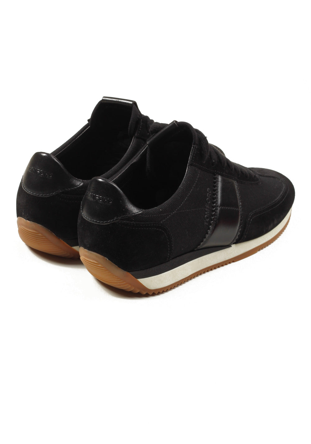 TOM FORD Orford Colorblock Black Trainer Sneaker Shoes Size 7 UK / 8 U.S.