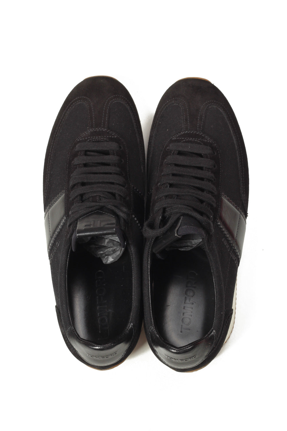TOM FORD Orford Colorblock Black Trainer Sneaker Shoes Size 7 UK / 8 U.S.