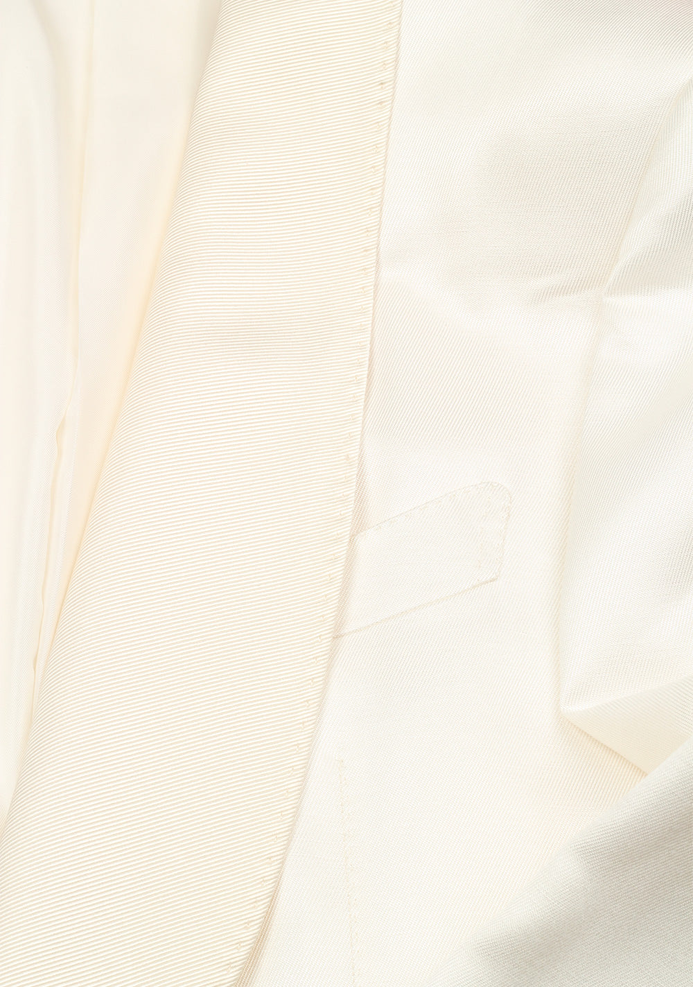 TOM FORD Shelton Shawl Collar Off White Sport Coat Tuxedo Dinner Jacket Size 46 / 36R U.S.