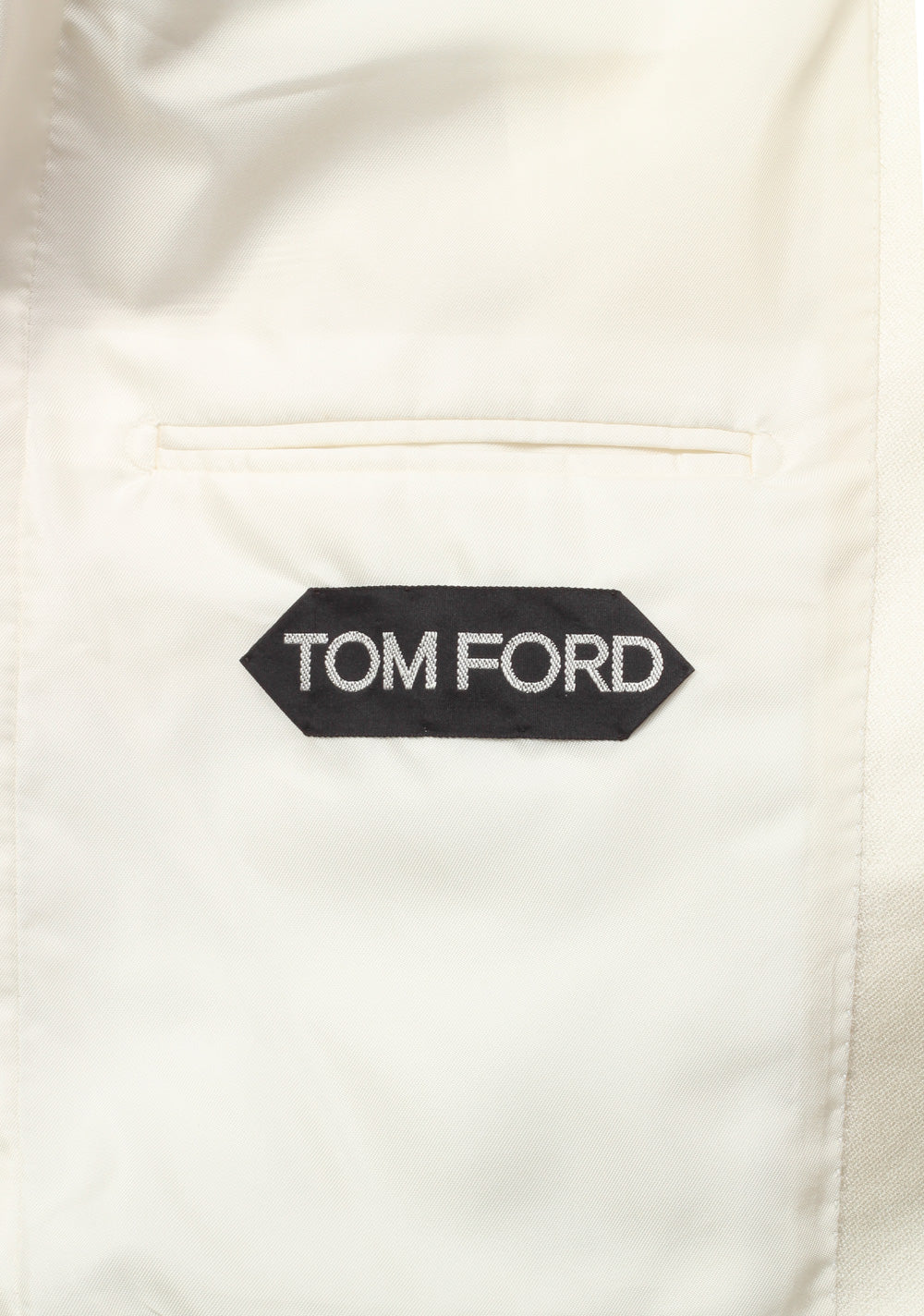 TOM FORD Shelton Grayish Beige Sport Coat Tuxedo Dinner Jacket Size 46 / 36R U.S.