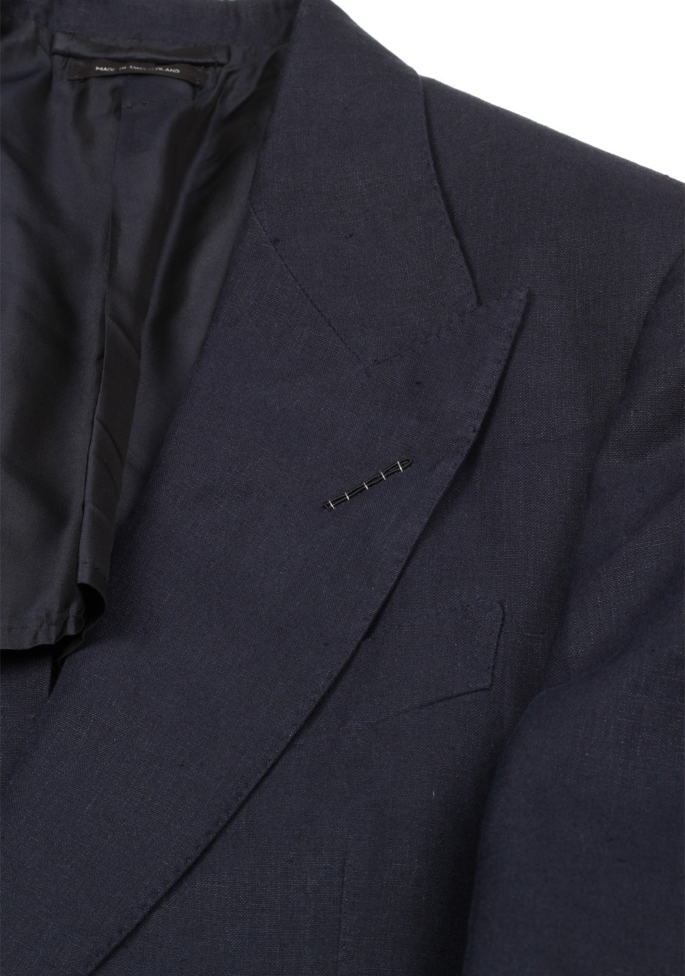 TOM FORD Shelton Blue Sport Coat Size 46 / 36R In Linen