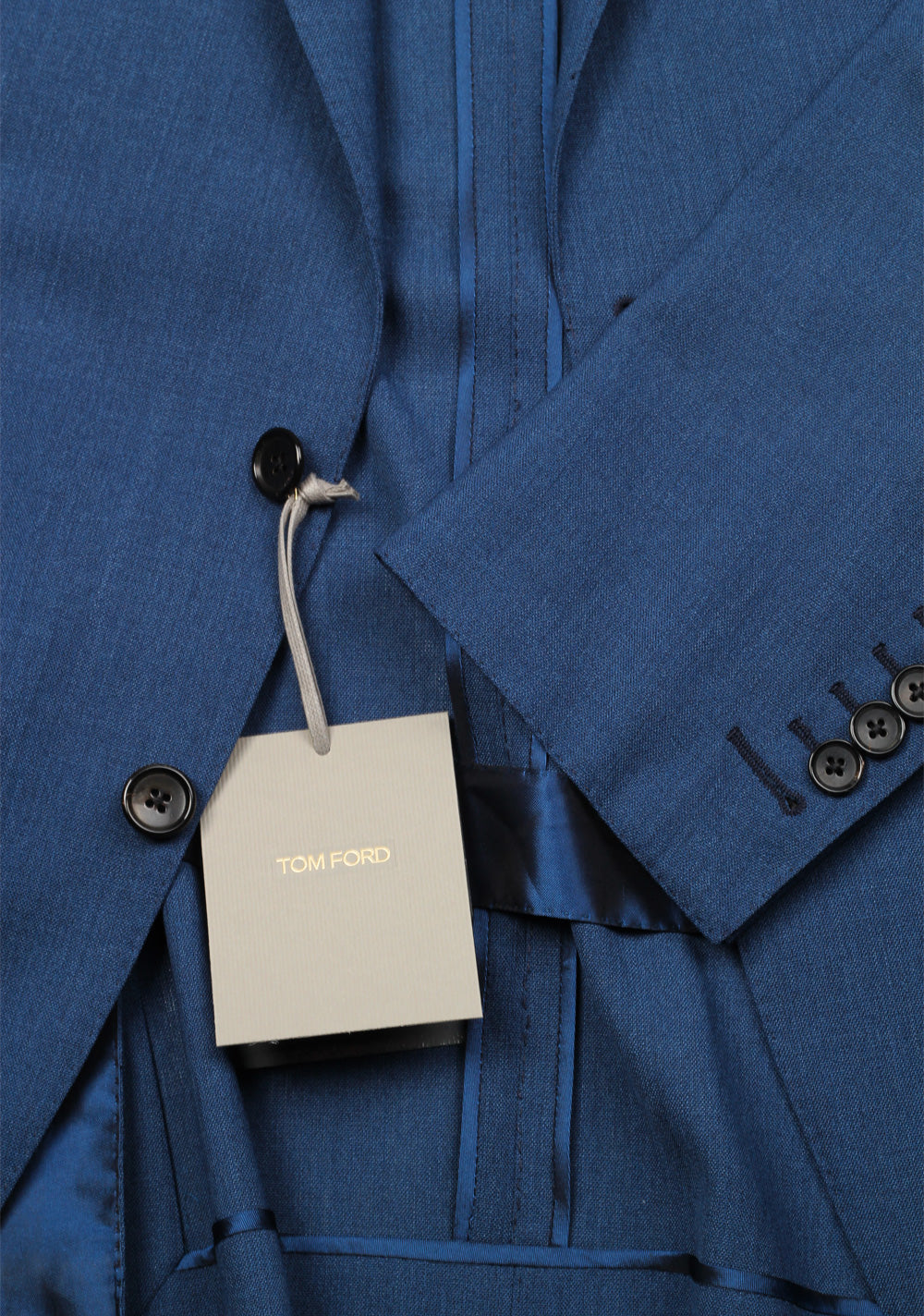 TOM FORD O’Connor Blue Sport Coat Size 48 / 38R U.S. Wool Fit Y