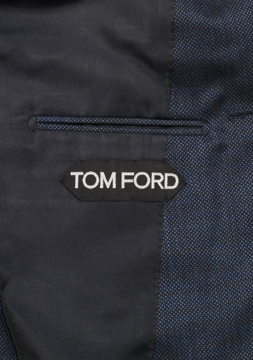 TOM FORD Shelton Blue Sport Coat Size 48 / 38R U.S. In Wool
