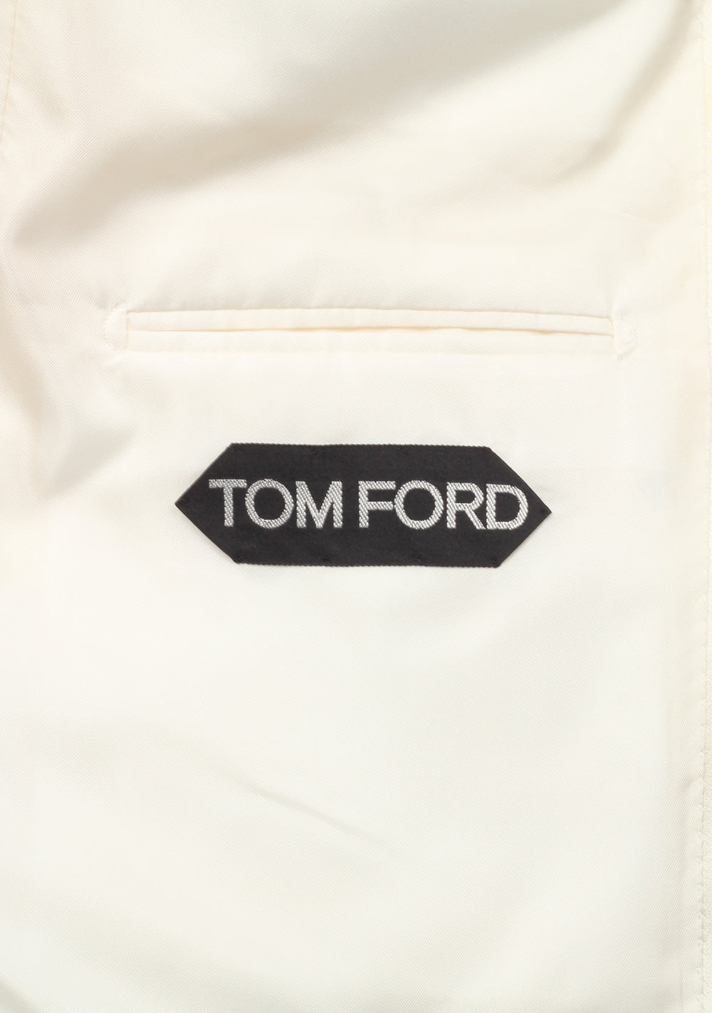 TOM FORD Windsor Shawl Collar Ivory Sport Coat Tuxedo Dinner Jacket Size 54L / 44L U.S. Fit A