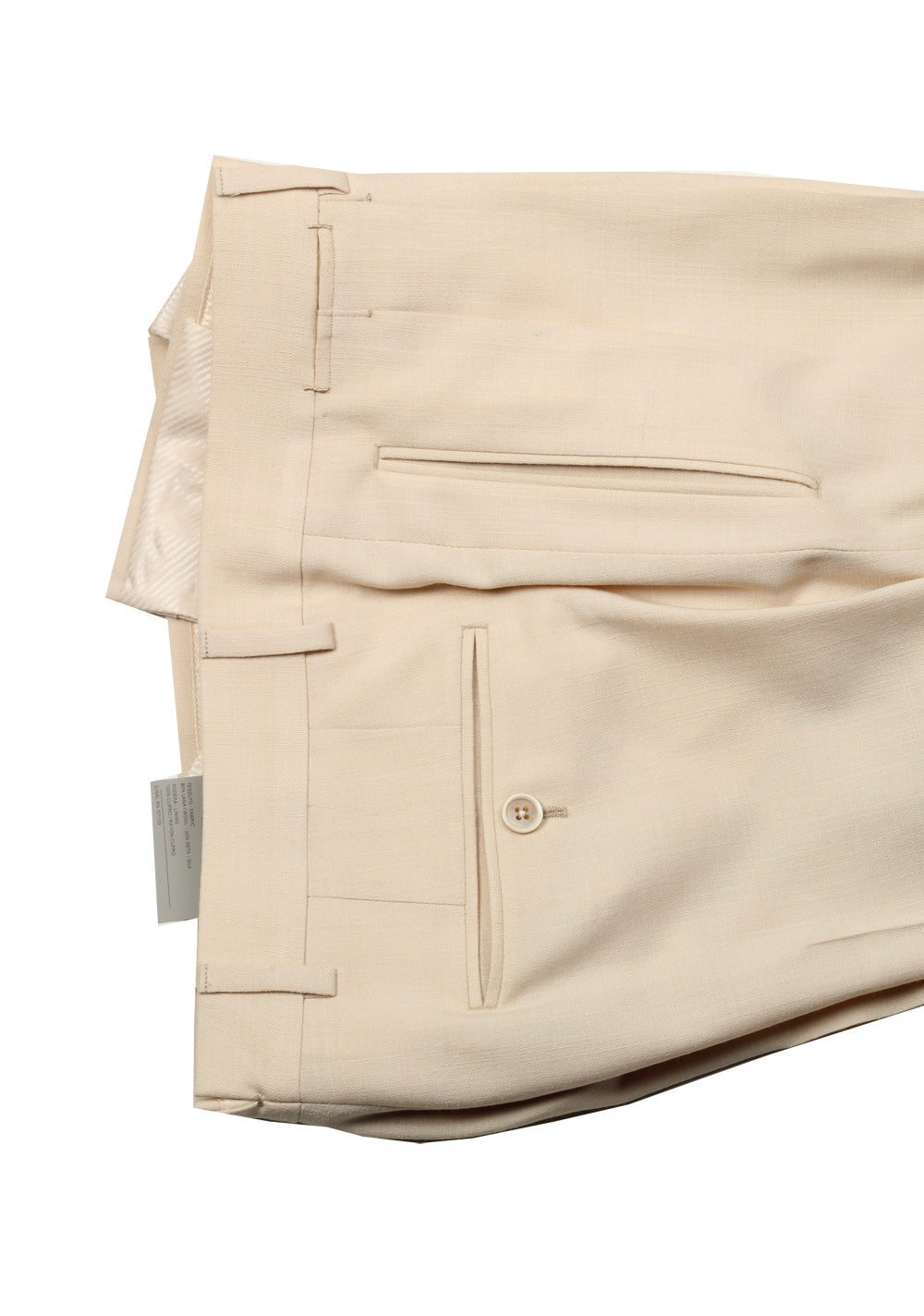 TOM FORD Shelton Cream Suit Size 46 / 36R U.S. In Wool Silk