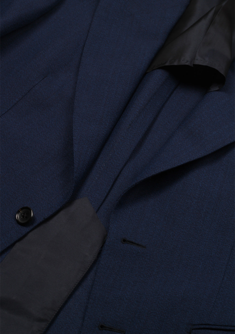 TOM FORD Shelton Navy Suit Size 46 / 36R U.S. In Mohair Wool