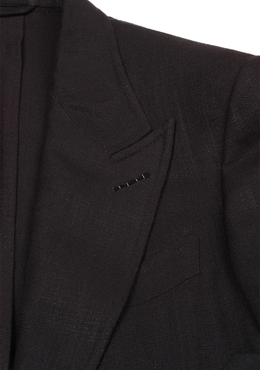TOM FORD Shelton Black Suit Size 46 / 36R U.S. In Rayon
