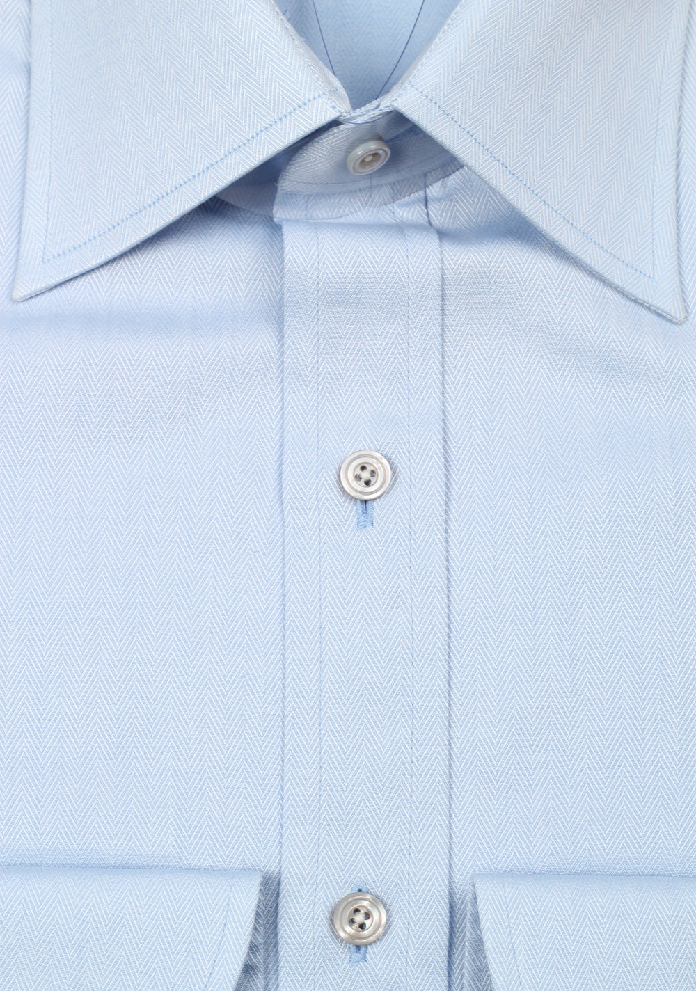 TOM FORD Solid Blue Dress Shirt Size 40 / 15,75 U.S.