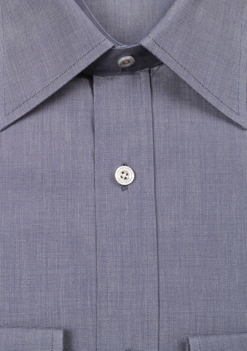 TOM FORD Solid Blue Dress Shirt Size 40 / 15,75 U.S.