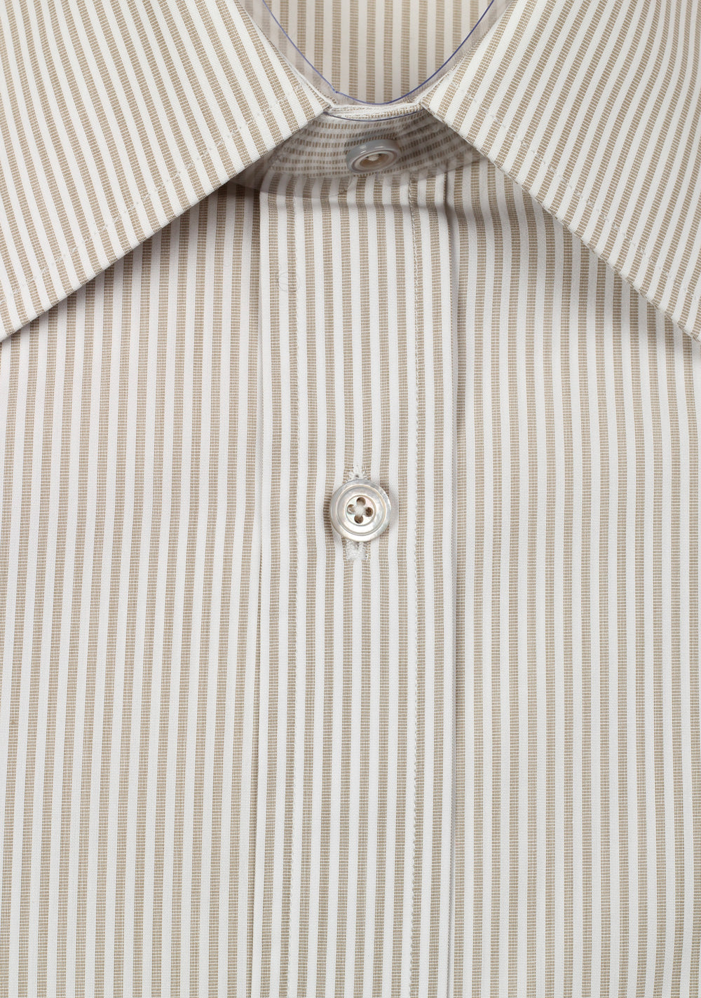 TOM FORD Striped White Gray Dress Shirt Size 40 / 15,75 U.S.