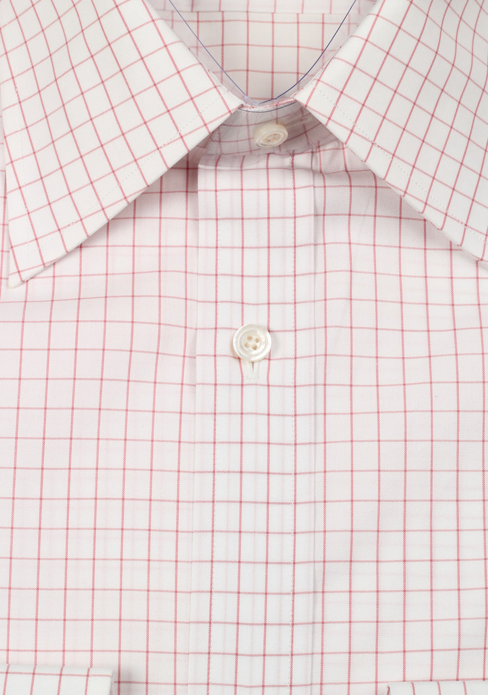 TOM FORD Checked White Pink Dress Shirt Size 40 / 15,75 U.S.