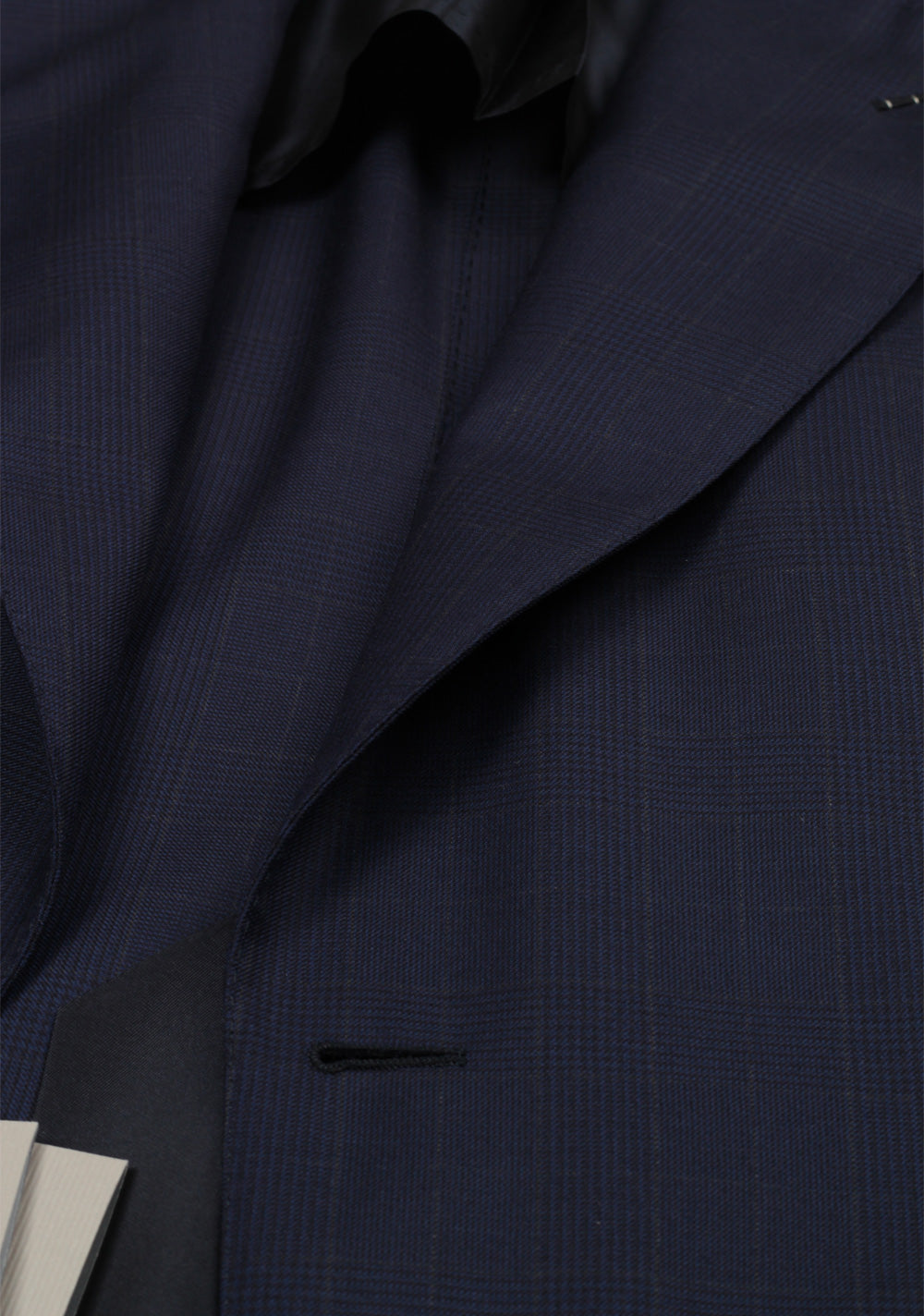 TOM FORD Shelton Checked Blue Sport Coat Size 48 / 38R U.S. In Wool