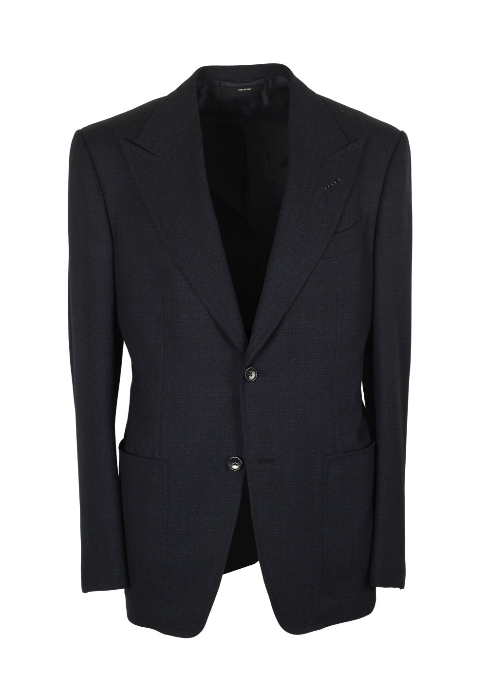 TOM FORD Spencer Navy Sport Coat Size 48 / 38R U.S. Wool Silk Fit D