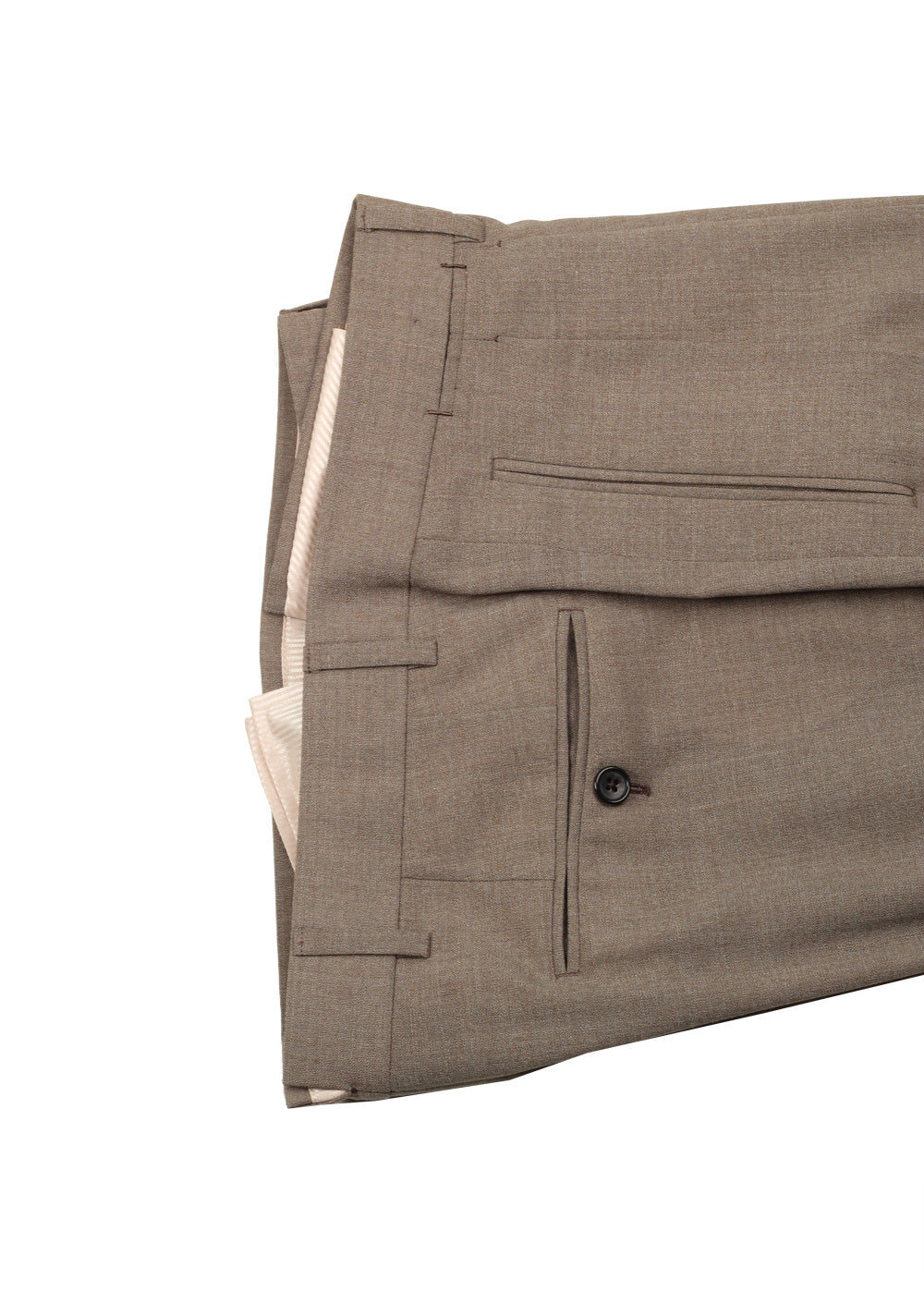 TOM FORD Shelton Brownish Gray Checked Suit Size 46 / 36R U.S.