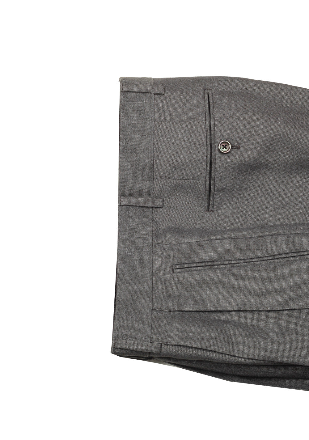 TOM FORD Shelton Gray Suit Size 46 / 36R U.S. In Silk Linen