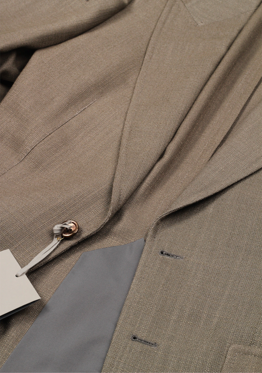 TOM FORD Shelton Greenish Gray Suit Size 46 / 36R U.S. In Rayon