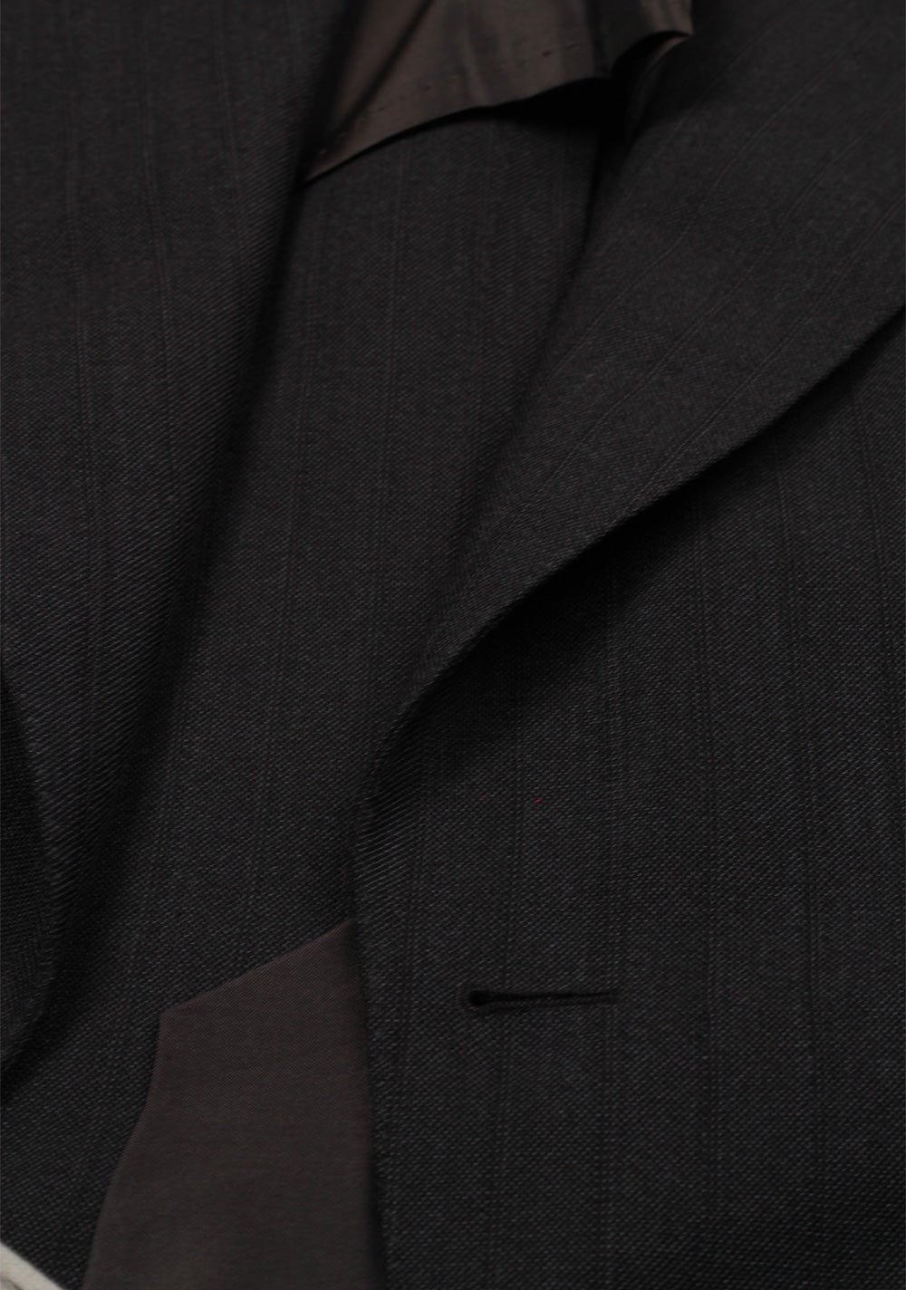 TOM FORD Shelton Black Striped Suit Size 46 / 36R U.S. In Mohair Wool