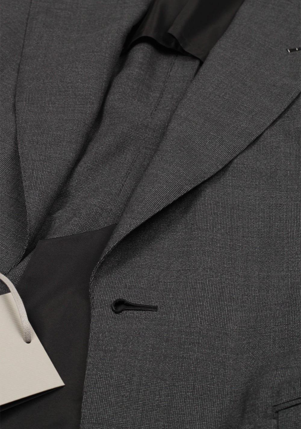 TOM FORD Shelton Gray Checked Suit Size 46 / 36R U.S. In Wool