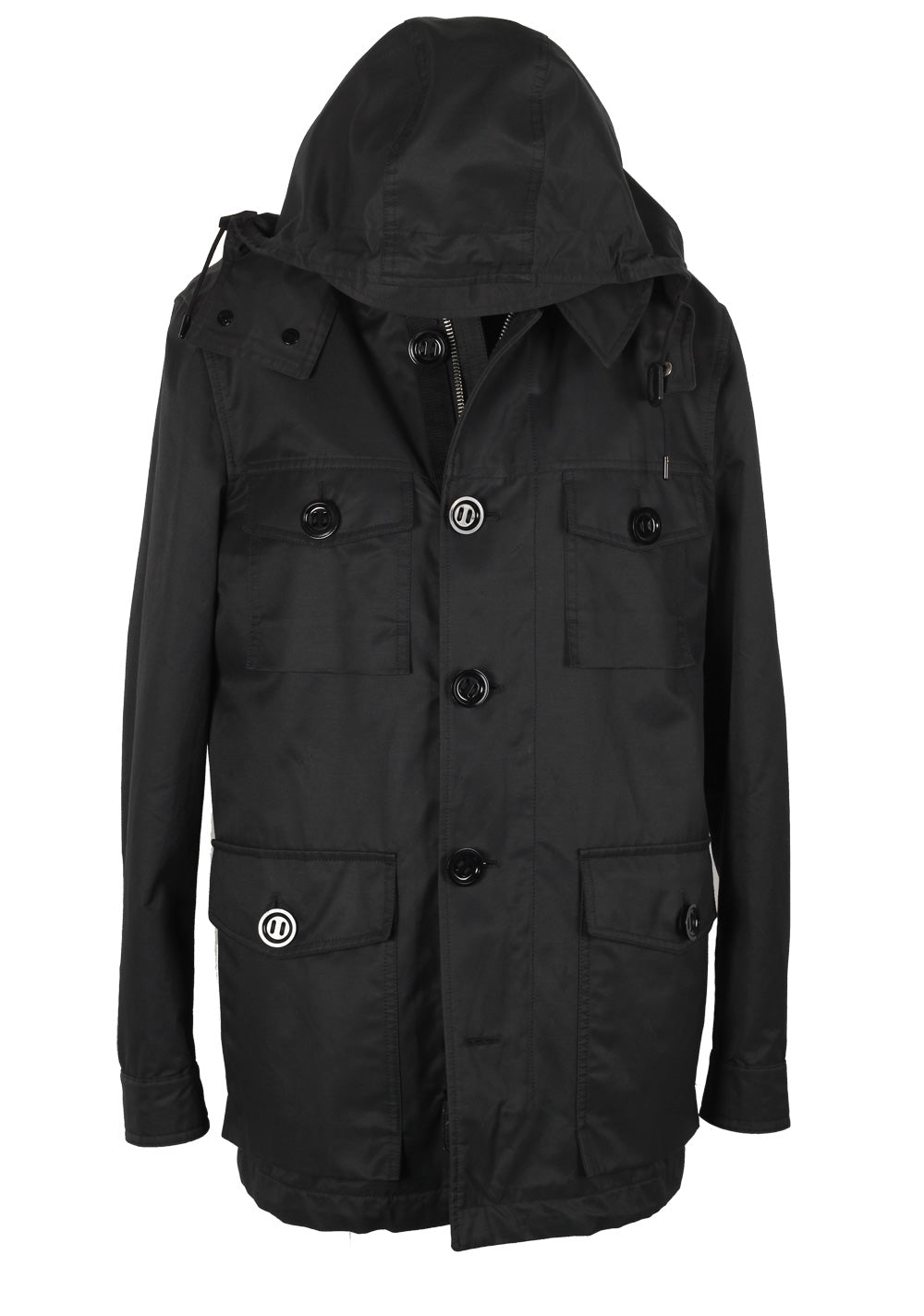 TOM FORD Black Field Rain Coat Size 48 / 38R U.S. Outerwear