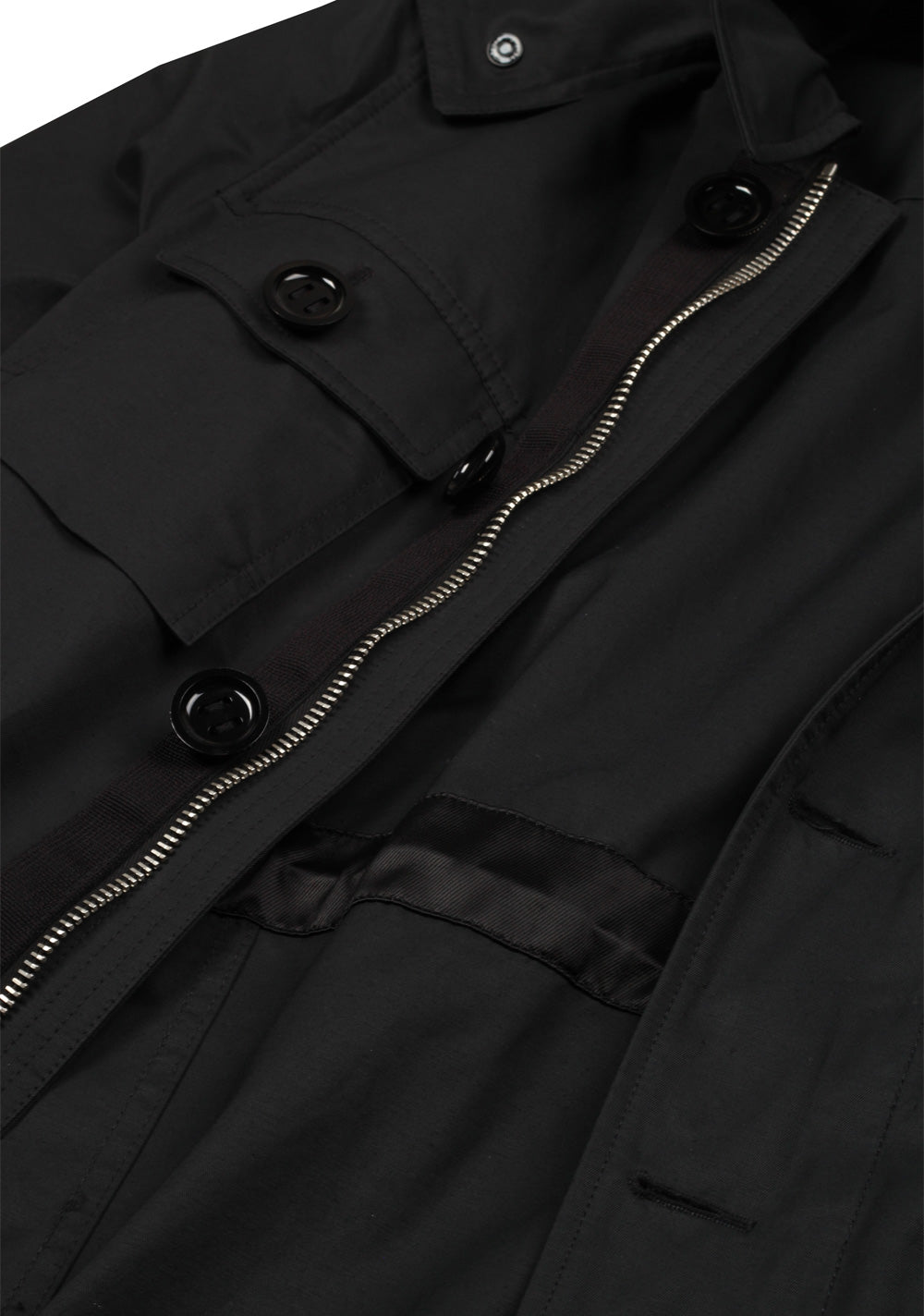 TOM FORD Black Field Rain Coat Size 48 / 38R U.S. Outerwear