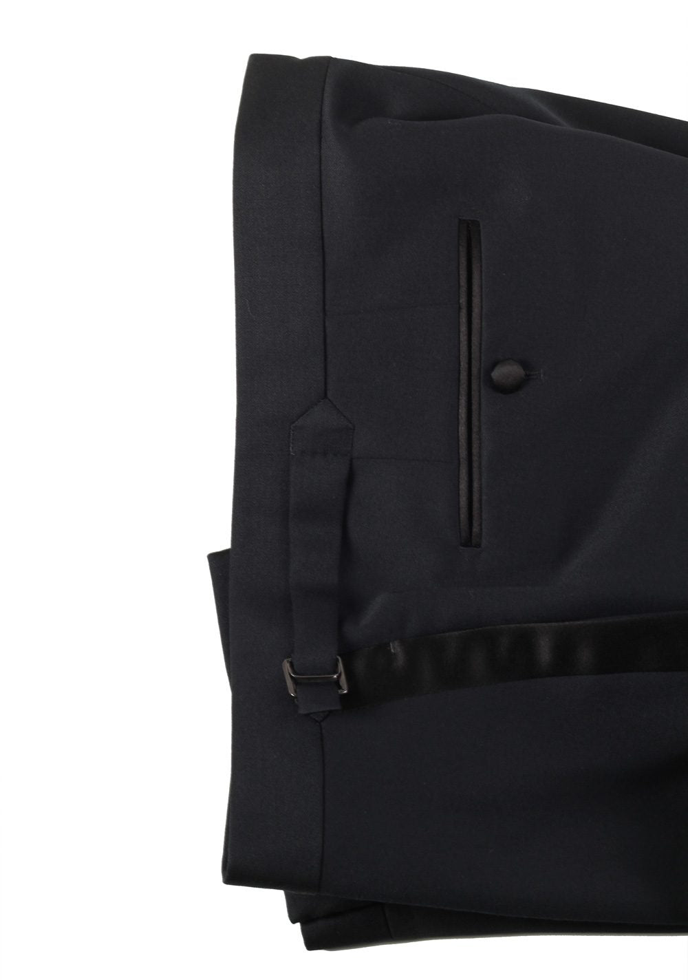 TOM FORD O'Connor Black Shawl Collar Tuxedo Suit Size 56 / 46R U.S. Fit Y