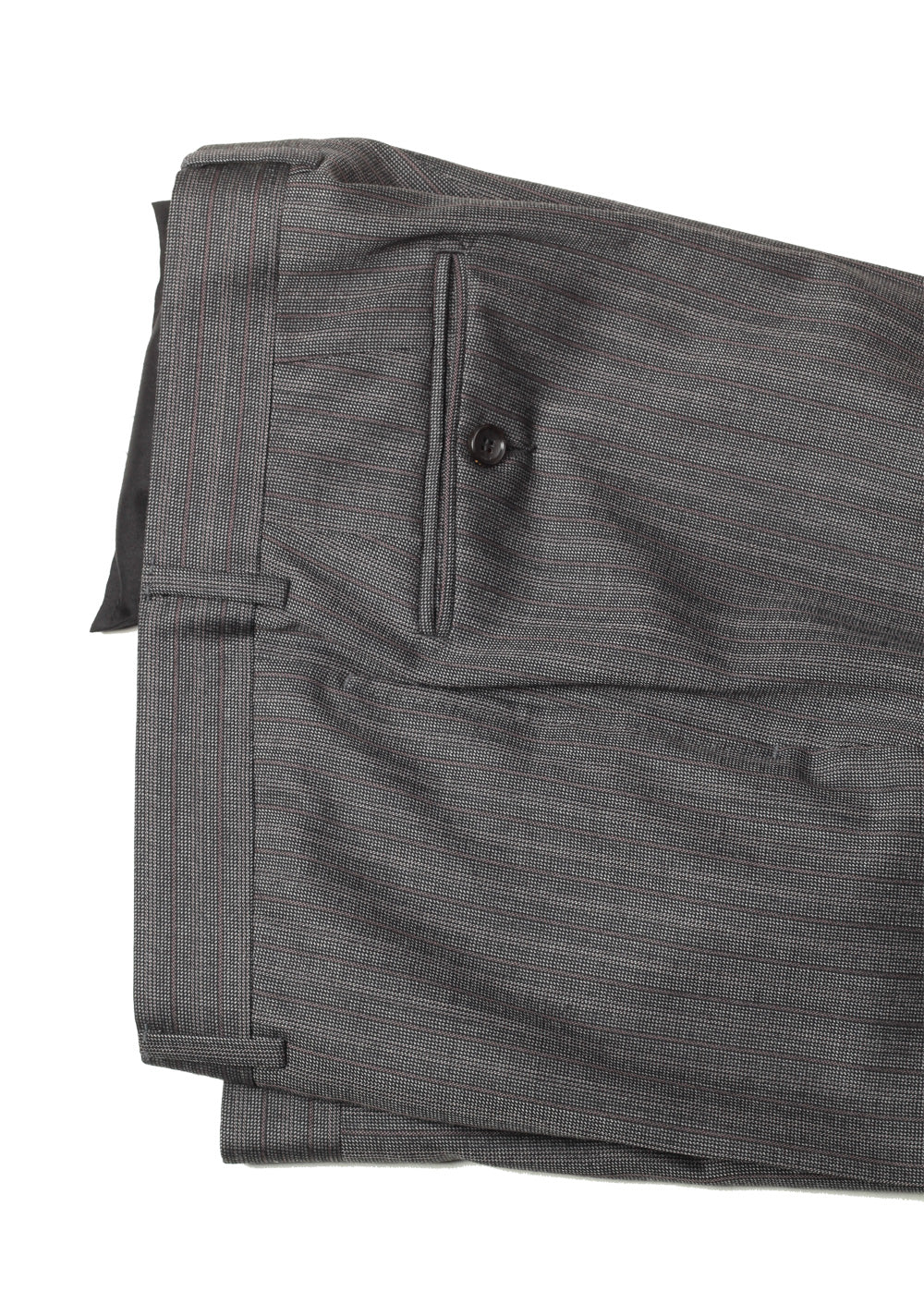 Gucci Gray Striped Suit Size 52 / 42R U.S. In Wool Mohair