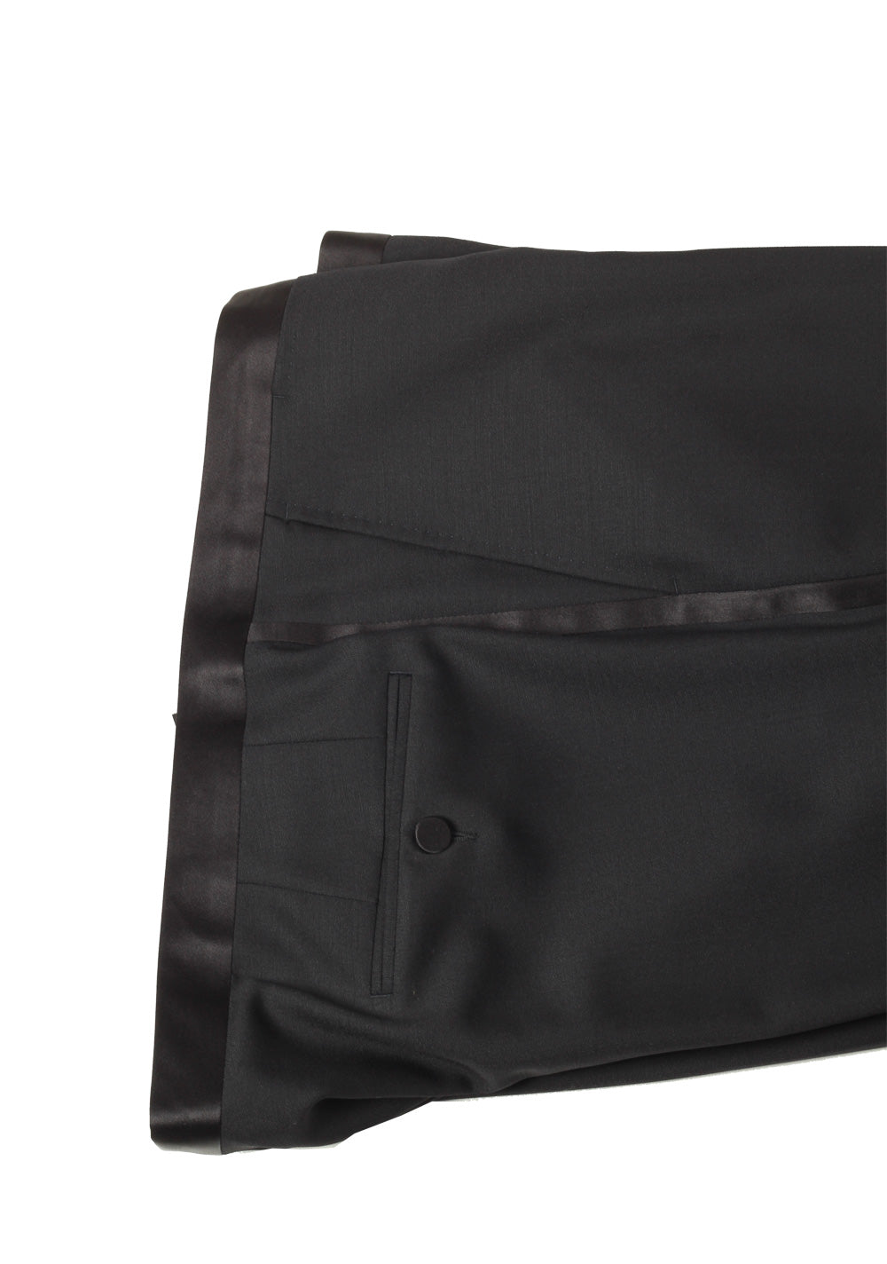 Gucci Black Tuxedo Size 56L / 46L U.S. In Wool Mohair