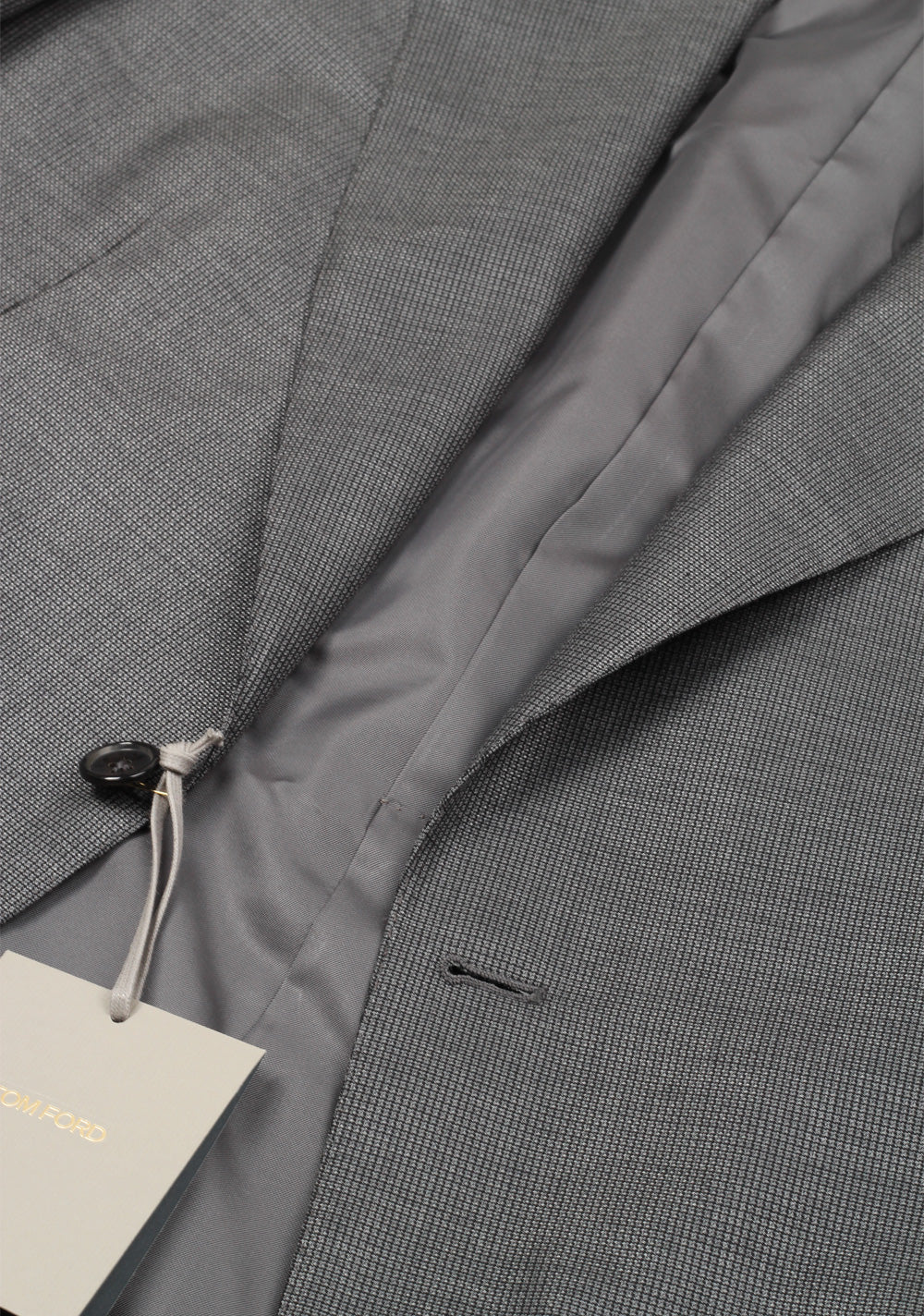 TOM FORD Windsor Gray Suit Size 50 / 40R U.S. Silk Wool Fit A