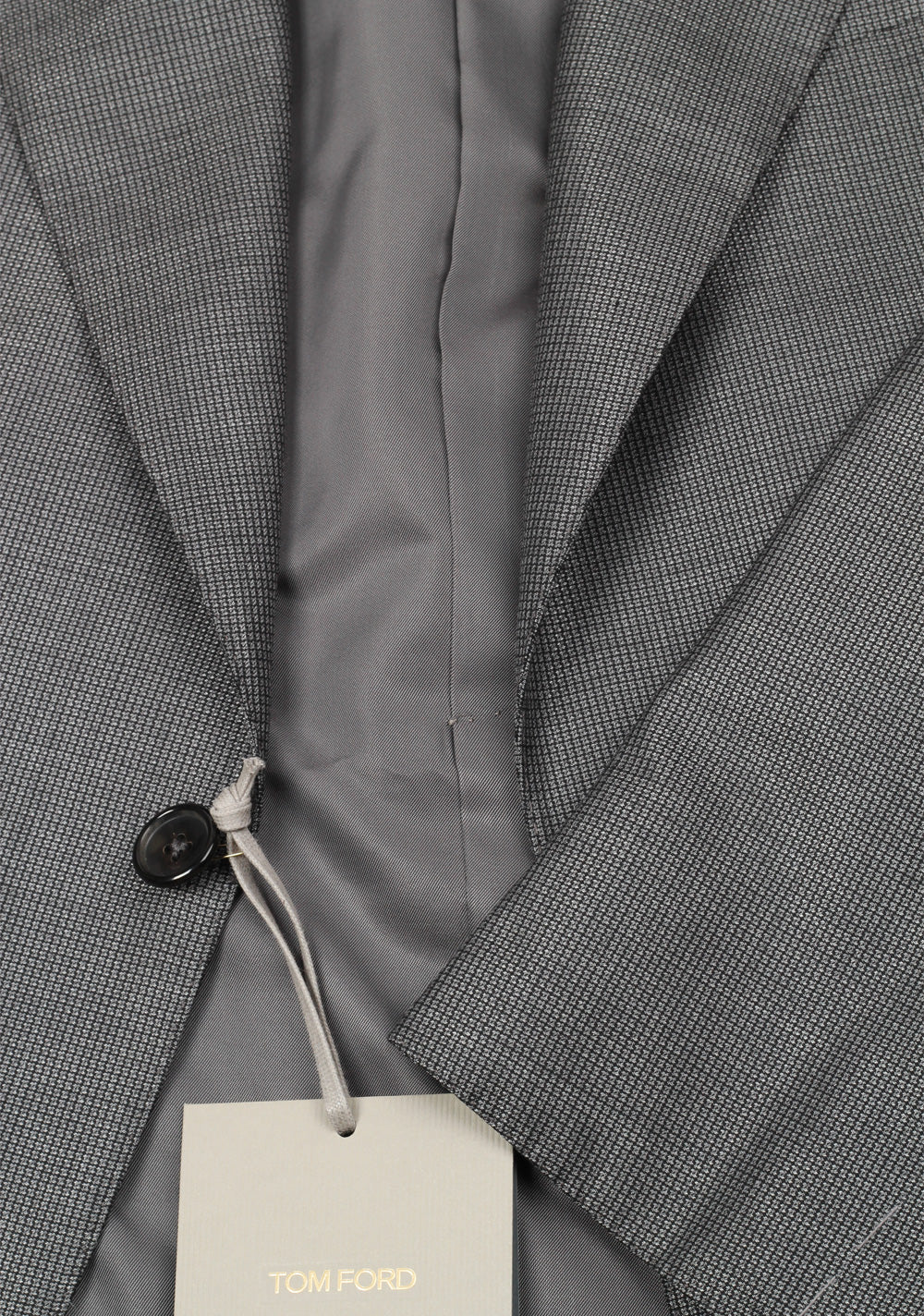 TOM FORD Windsor Gray Suit Size 50 / 40R U.S. Silk Wool Fit A