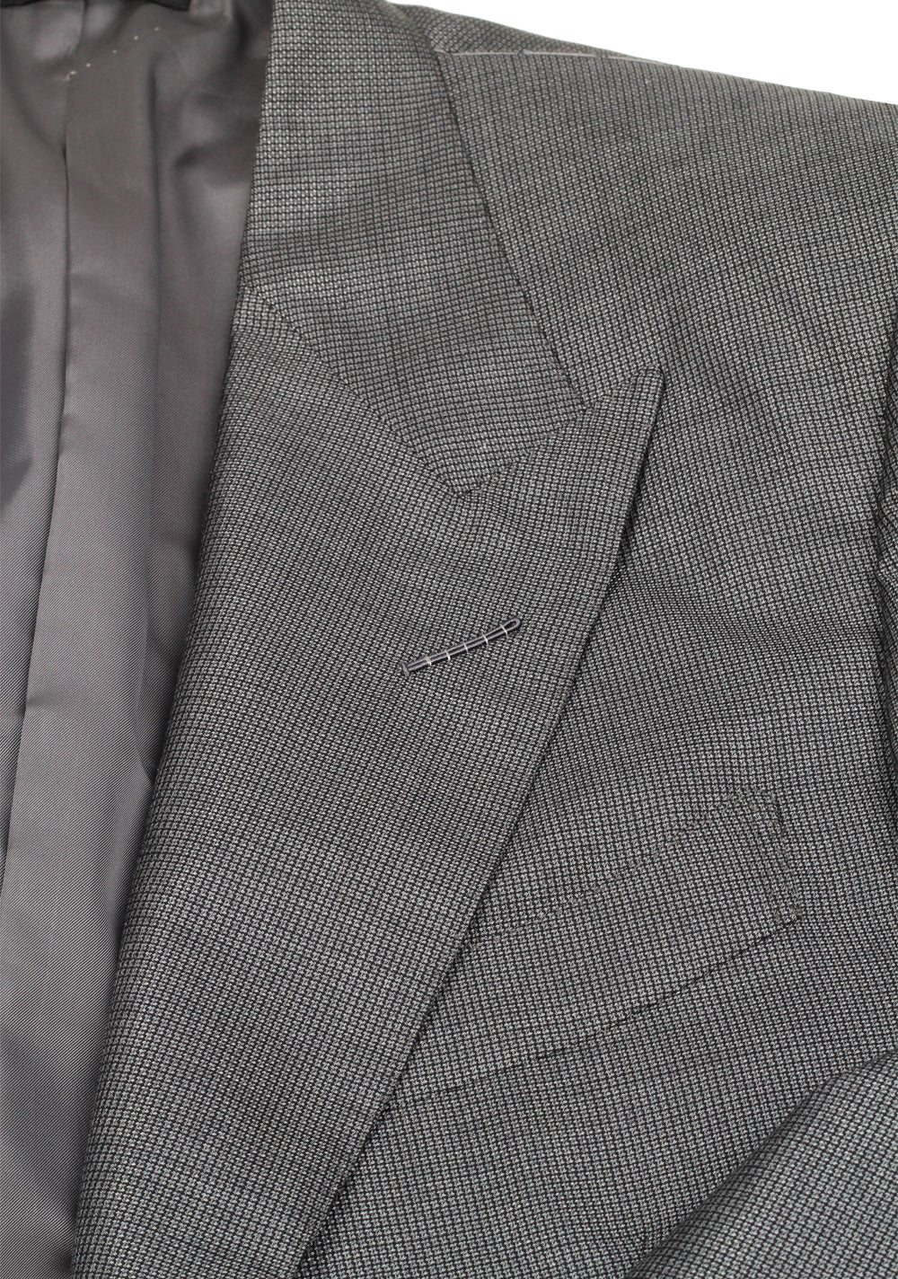 TOM FORD Windsor Gray Suit Size 50 / 40R U.S. Silk Wool Fit A