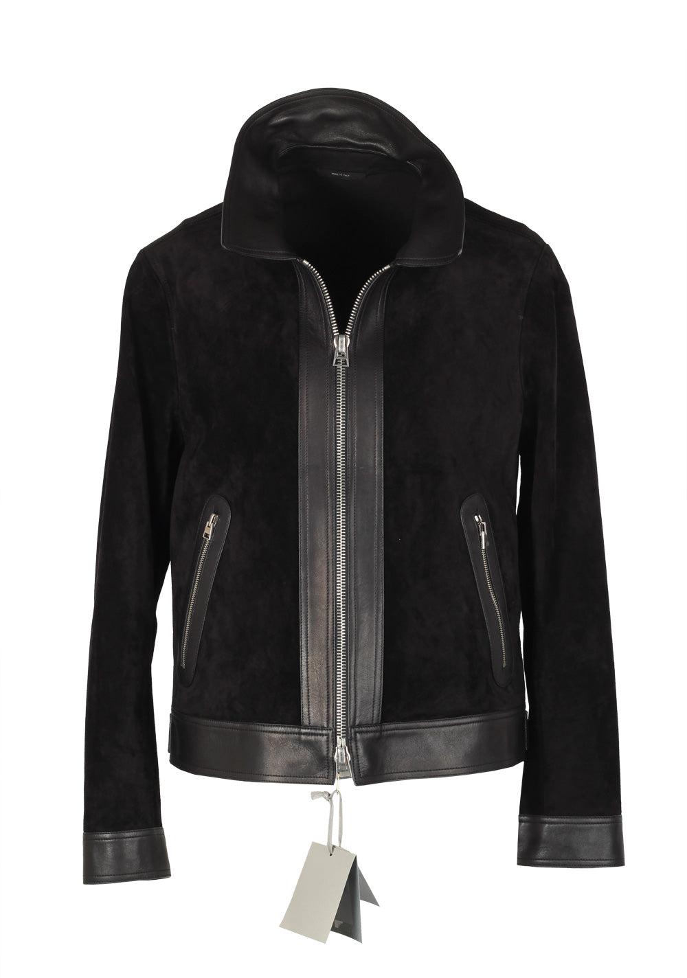 TOM FORD Cashmere Suede Leather Blouson Jacket Coat Size 50 / 40R U.S. Outerwear