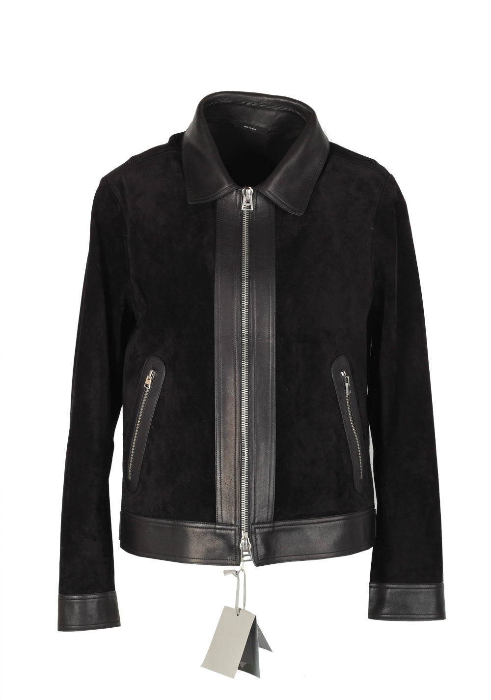 TOM FORD Cashmere Suede Leather Blouson Jacket Coat Size 50 / 40R U.S. Outerwear