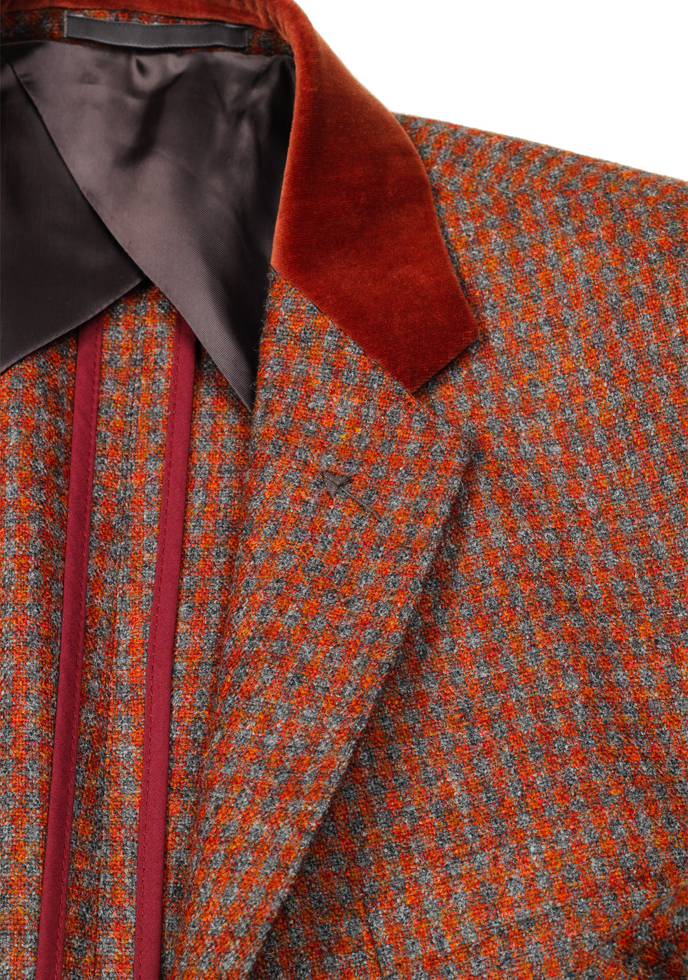 Gucci Brown Checked Sport Coat Size 50 / 40R U.S. In Wool
