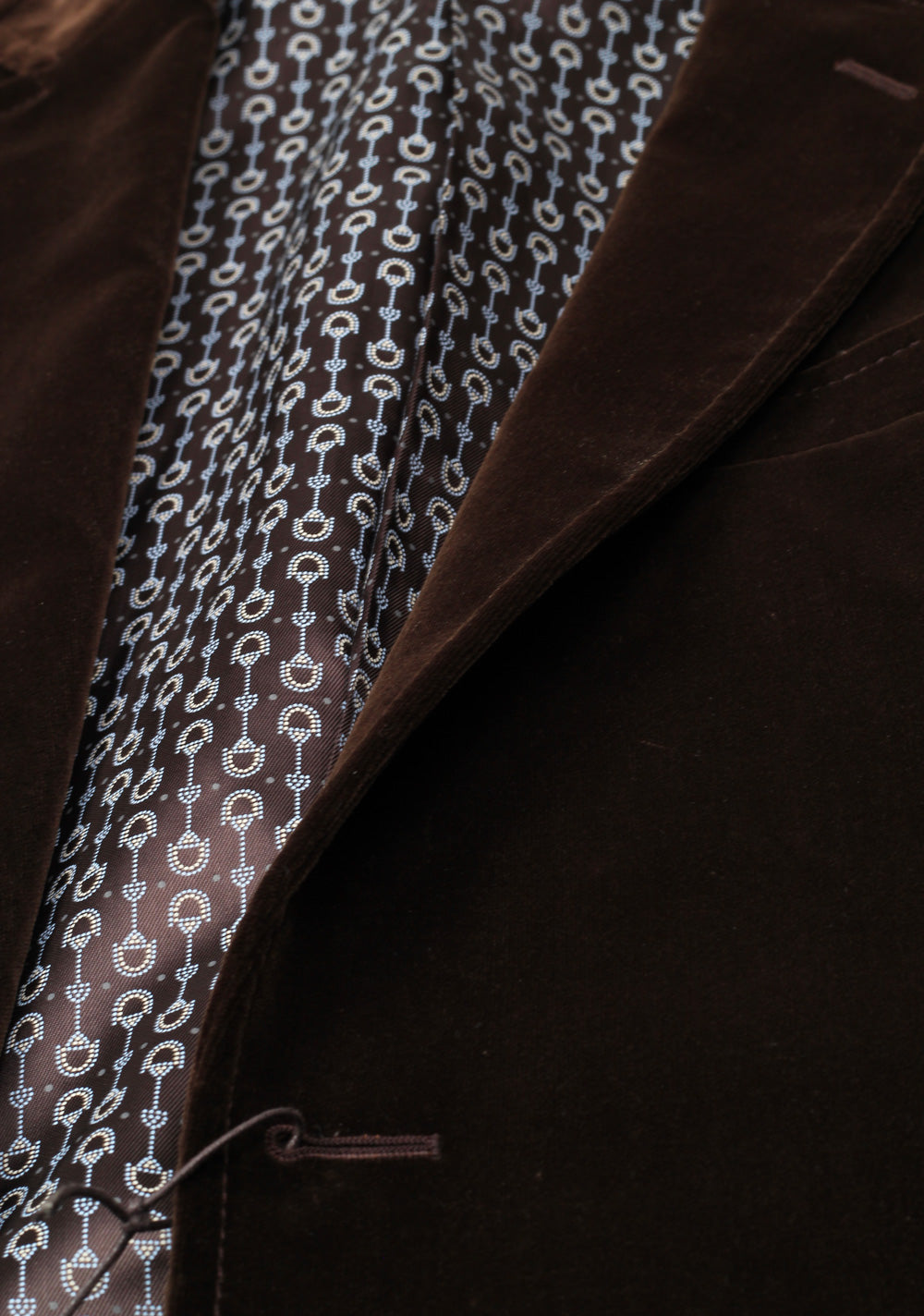Gucci Brown Velvet Sport Coat Size 52 / 42R U.S. In Cotton
