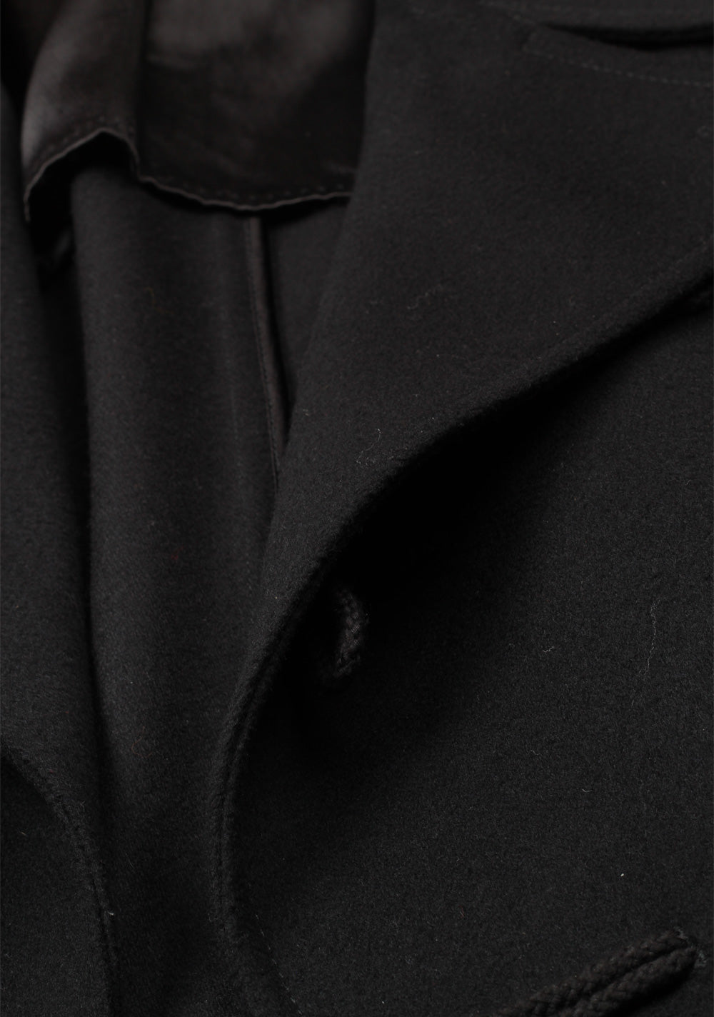 Gucci Black Duffle Coat Size 52 / 42R U.S. In Wool