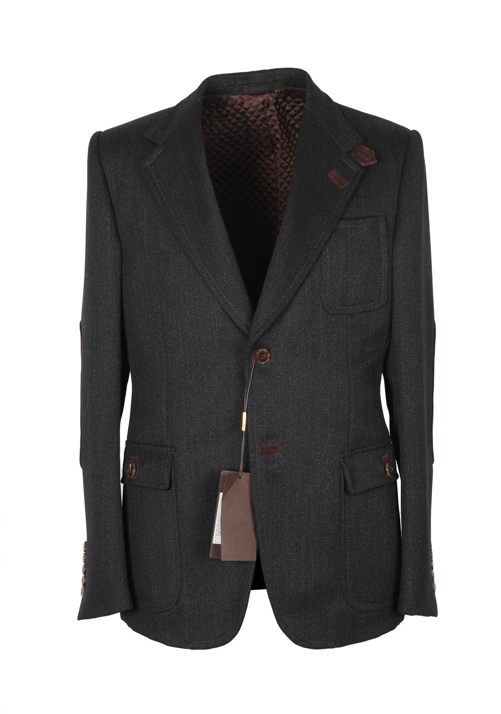 Gucci Gray Coat Size 50 / 40R U.S. In Wool