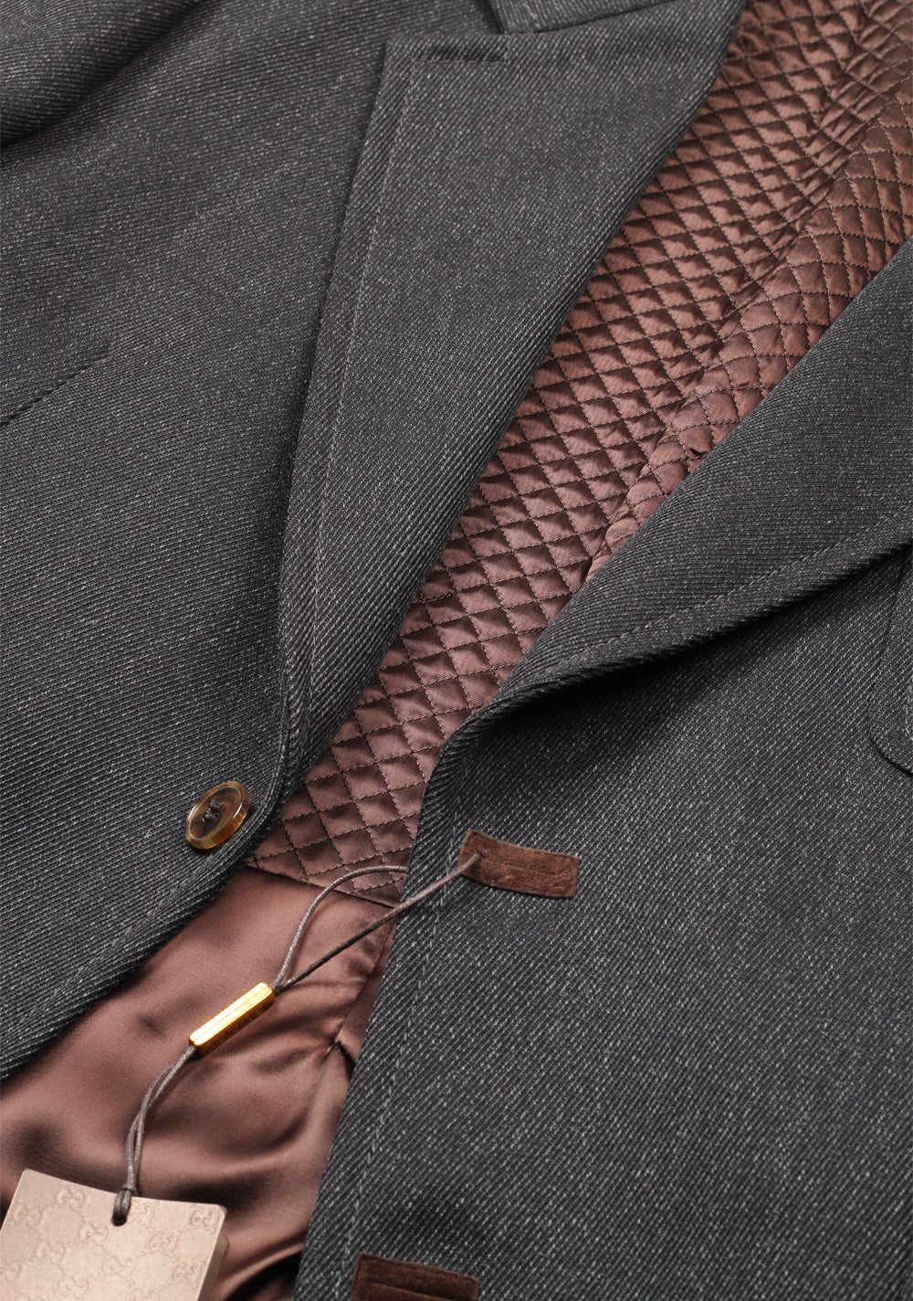 Gucci Gray Coat Size 50 / 40R U.S. In Wool
