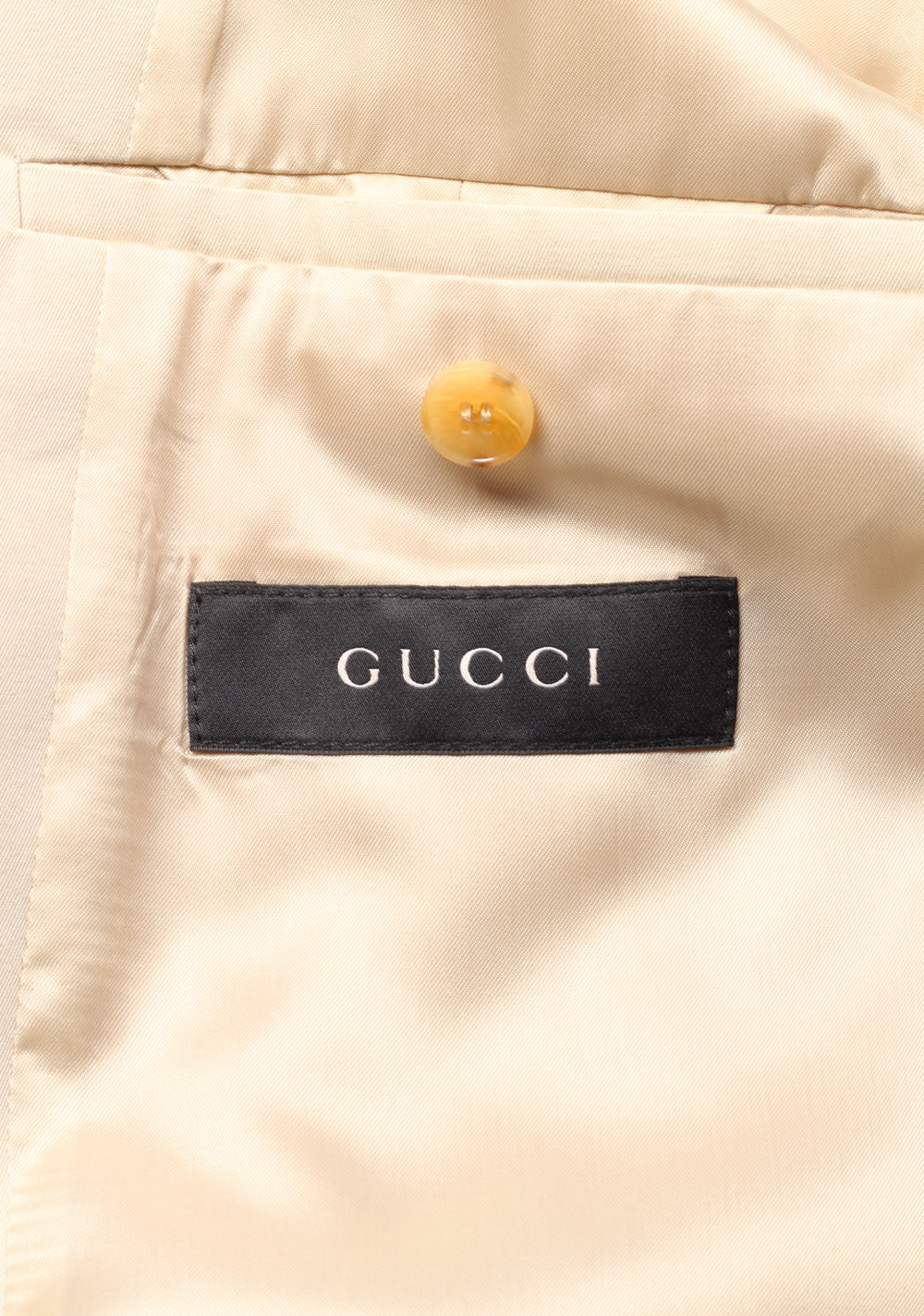 Gucci Beige Rain Coat Size 48 / 38R U.S. In Cotton
