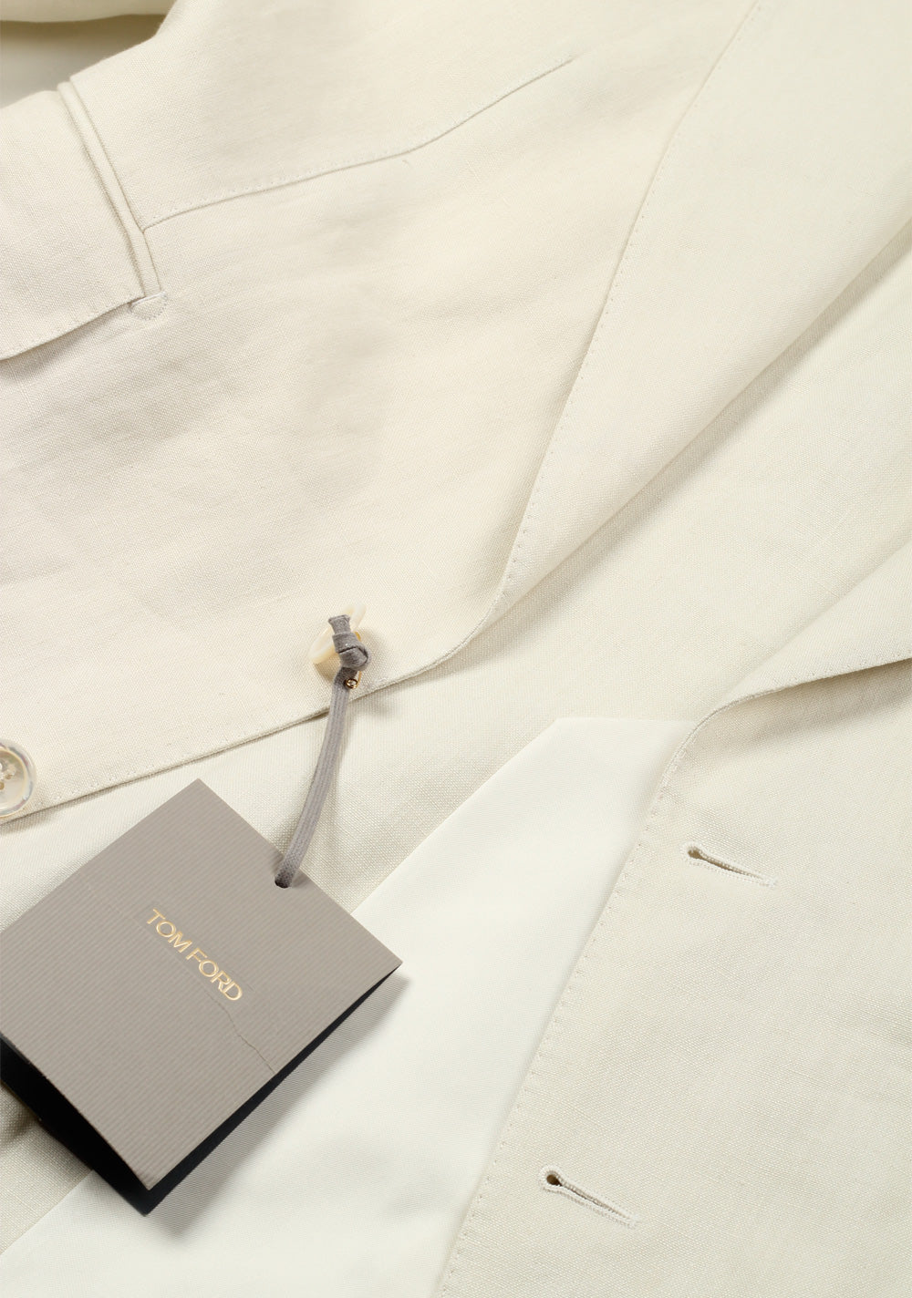 TOM FORD Shelton Off White Sport Coat Size 50 / 40R U.S. Linen