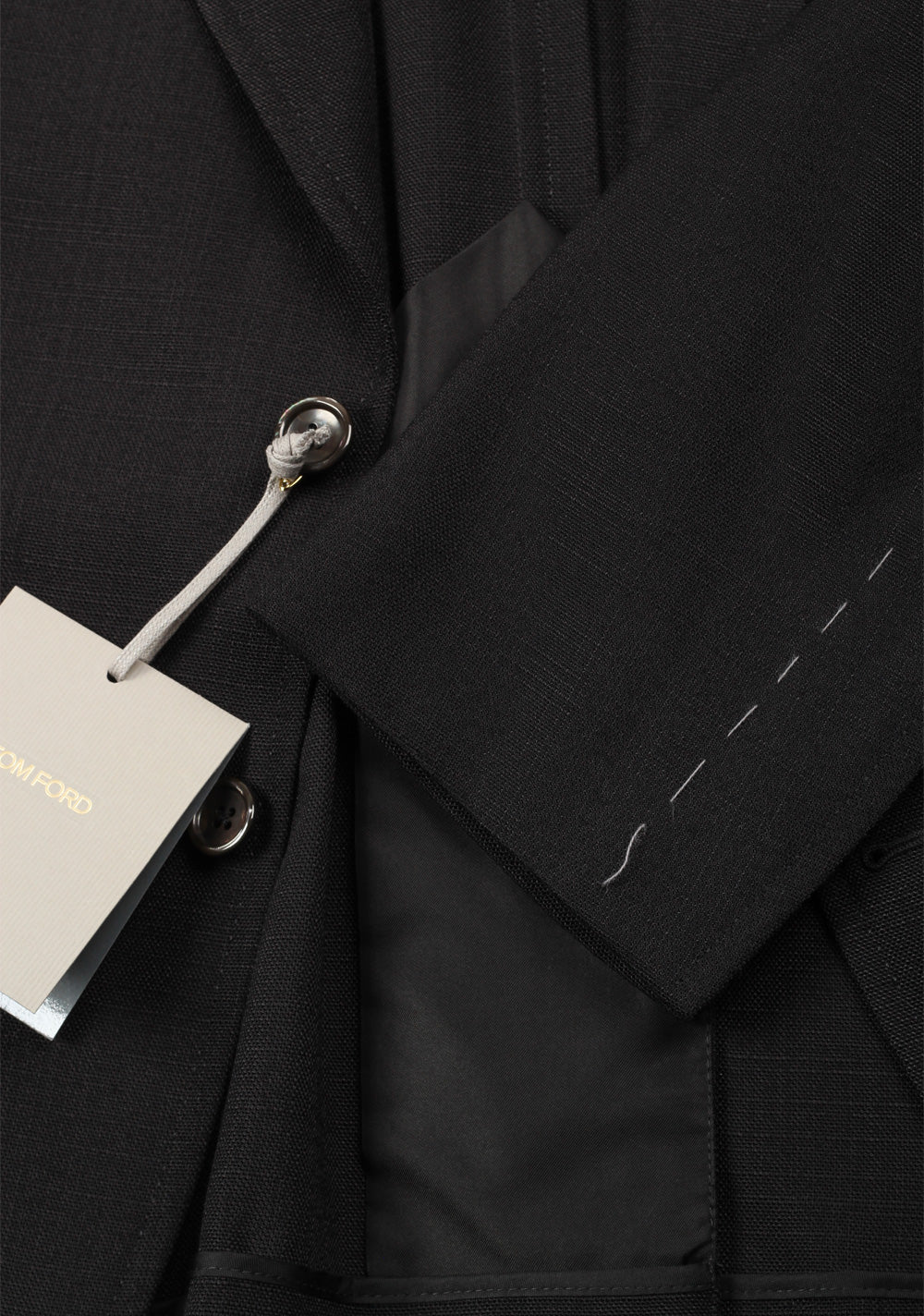 TOM FORD Shelton Black Sport Coat Size 50 / 40R U.S. In Rayon