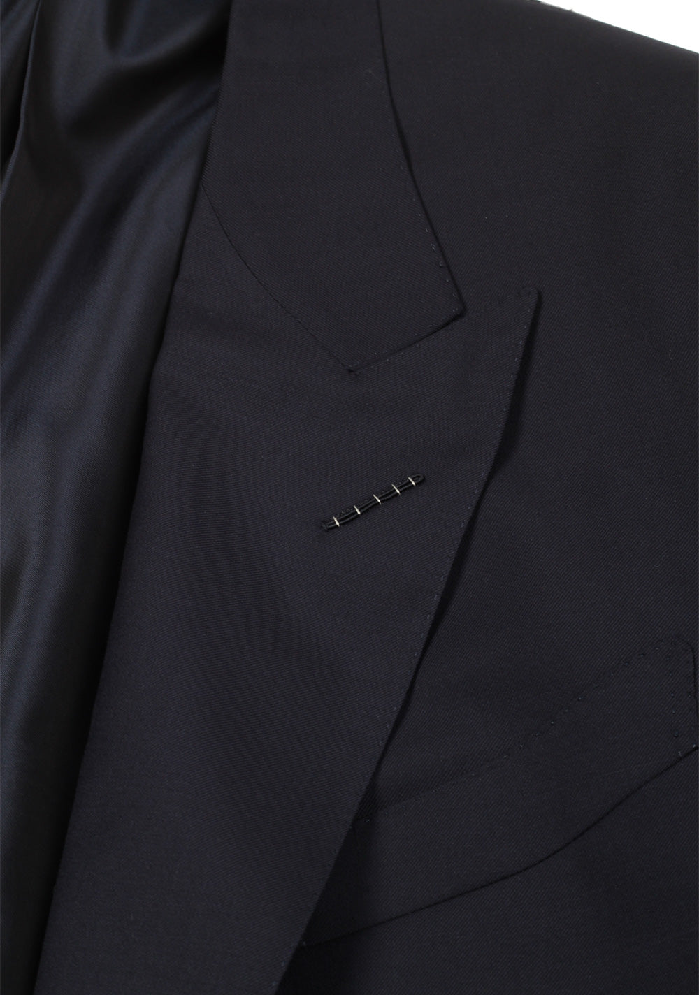TOM FORD Shelton Navy Suit Size 56L / 46L U.S. Wool