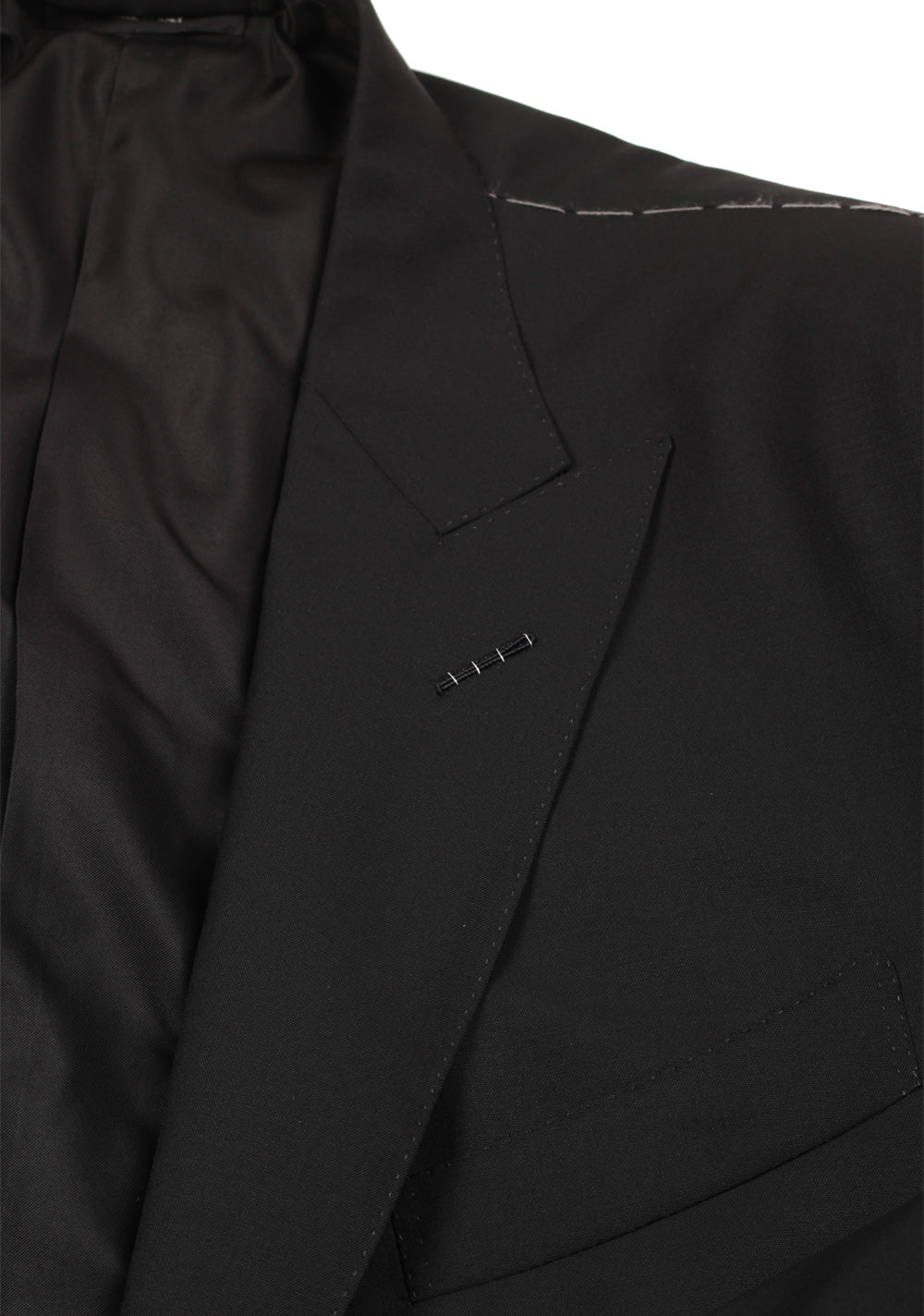 TOM FORD O'Connor Black Suit Size 58 / 48R U.S. Wool Fit Y